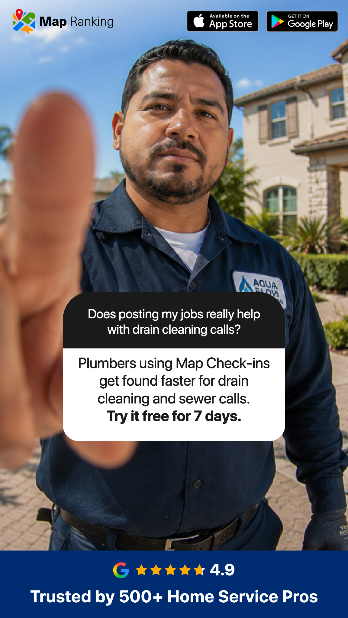 MapRanking Facebook ad from Aug 8, 2026