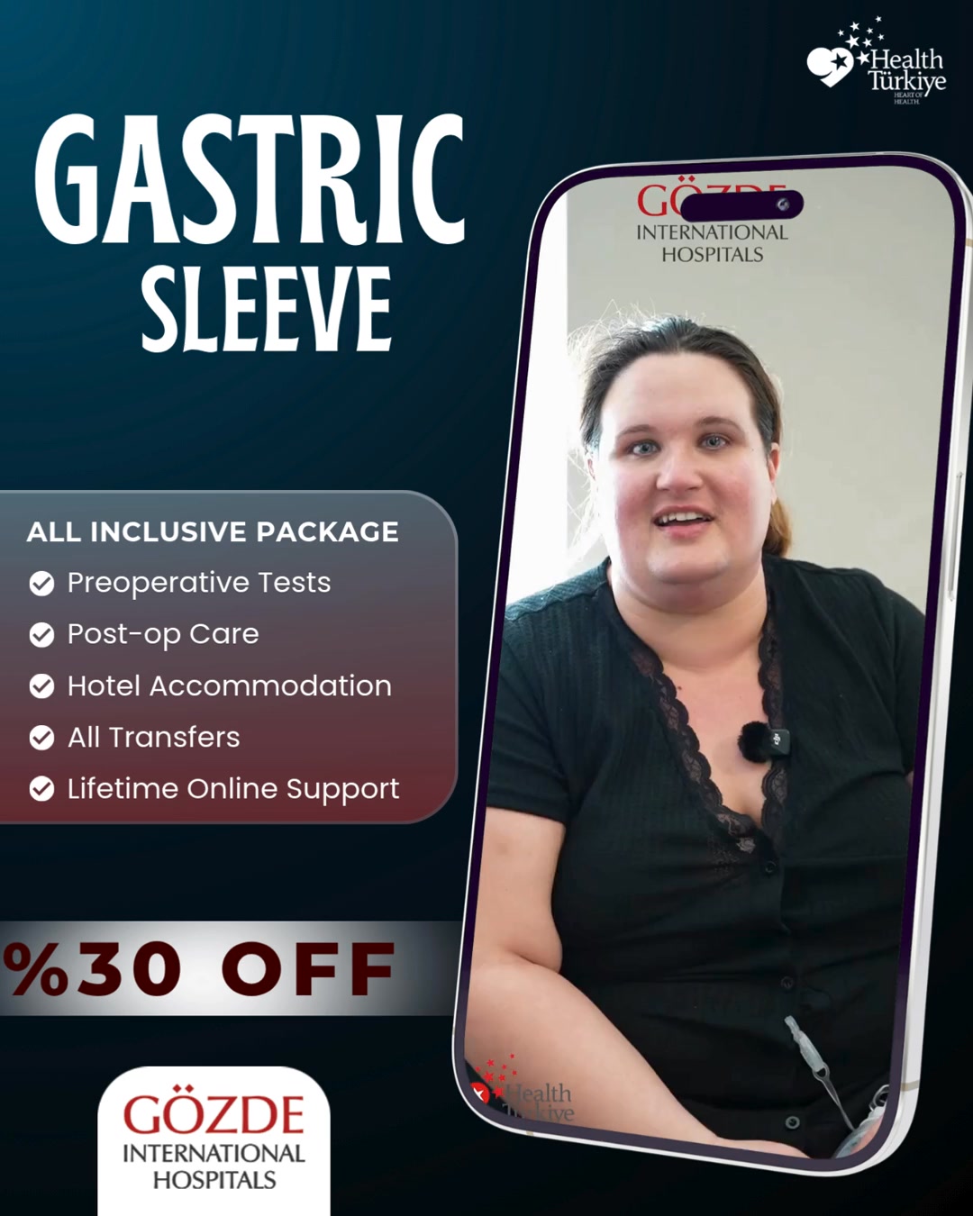 Gozde International Hospitals Facebook ad from Jun 27, 2026