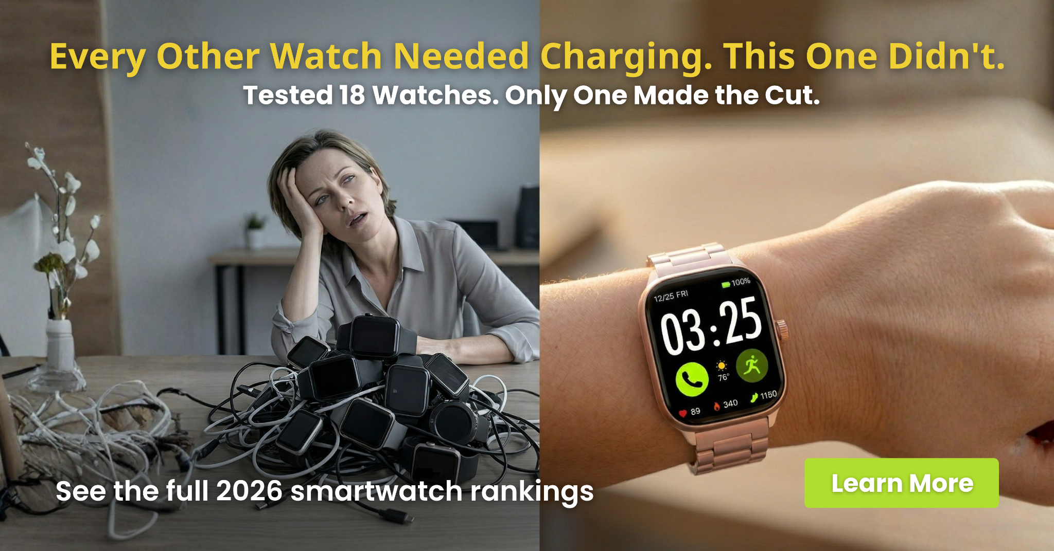 Health & Tech Reviews Facebook ad