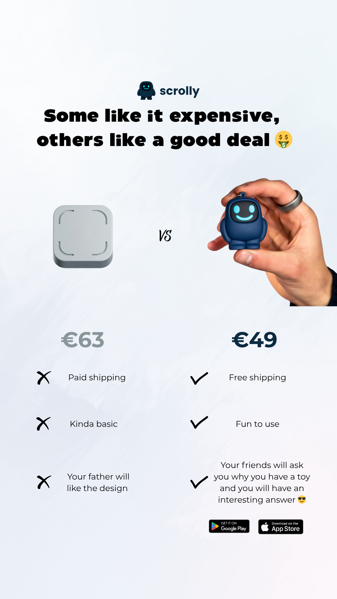 Scrolly Facebook ad