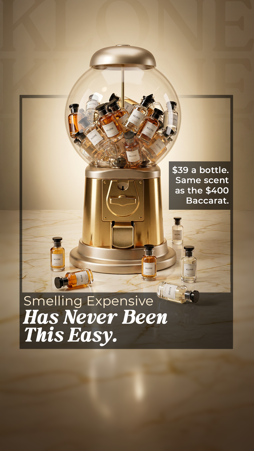 Klone Scents Facebook ad
