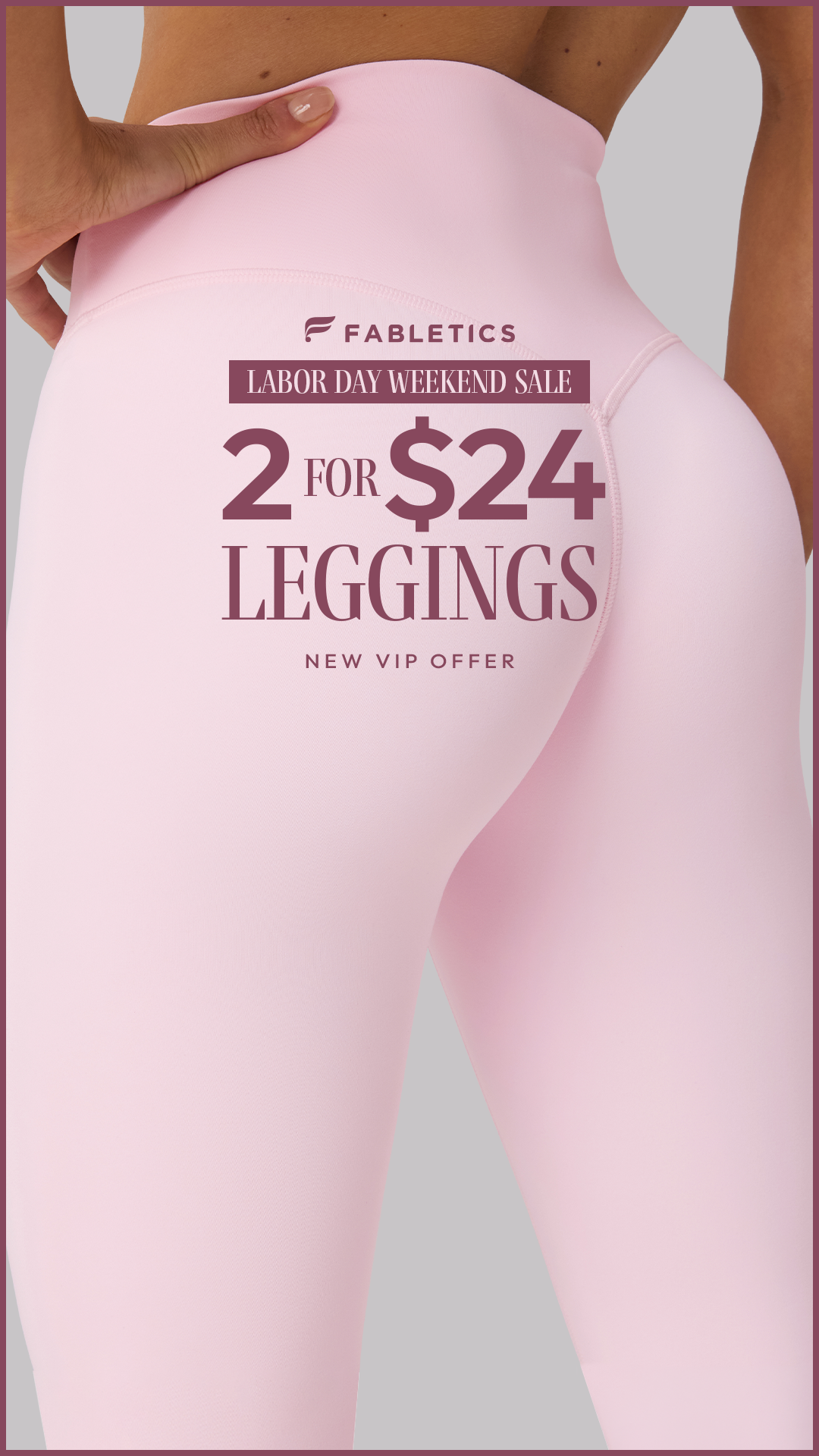 Fabletics Facebook ad