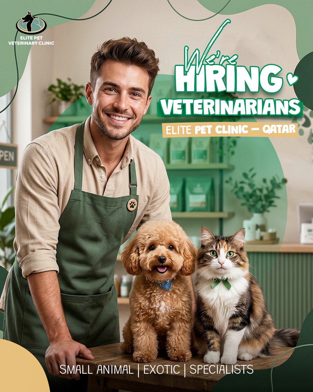 Elite Pet Veterinary Clinic Facebook ad