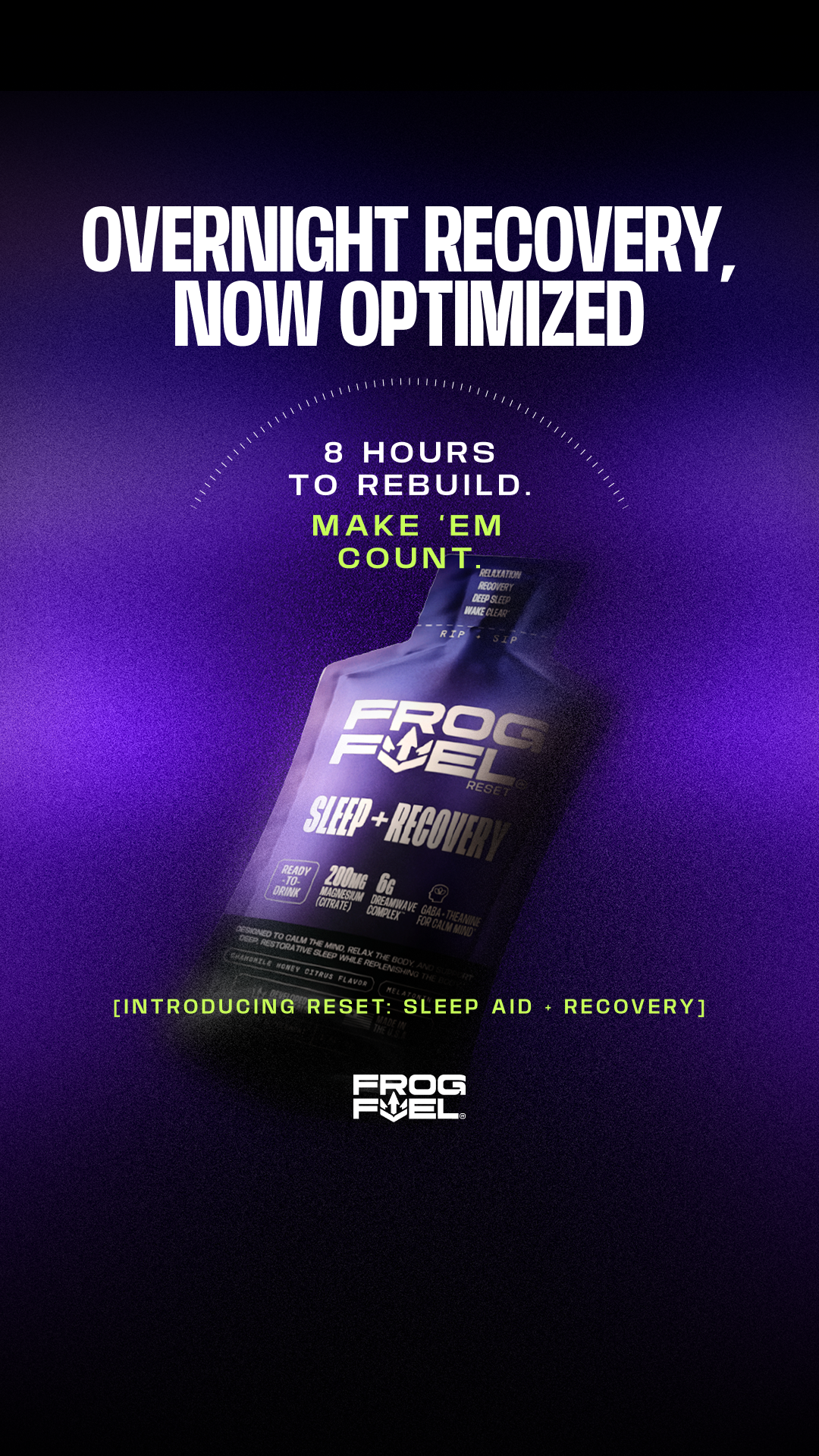 Frog Fuel Actual Facebook ad