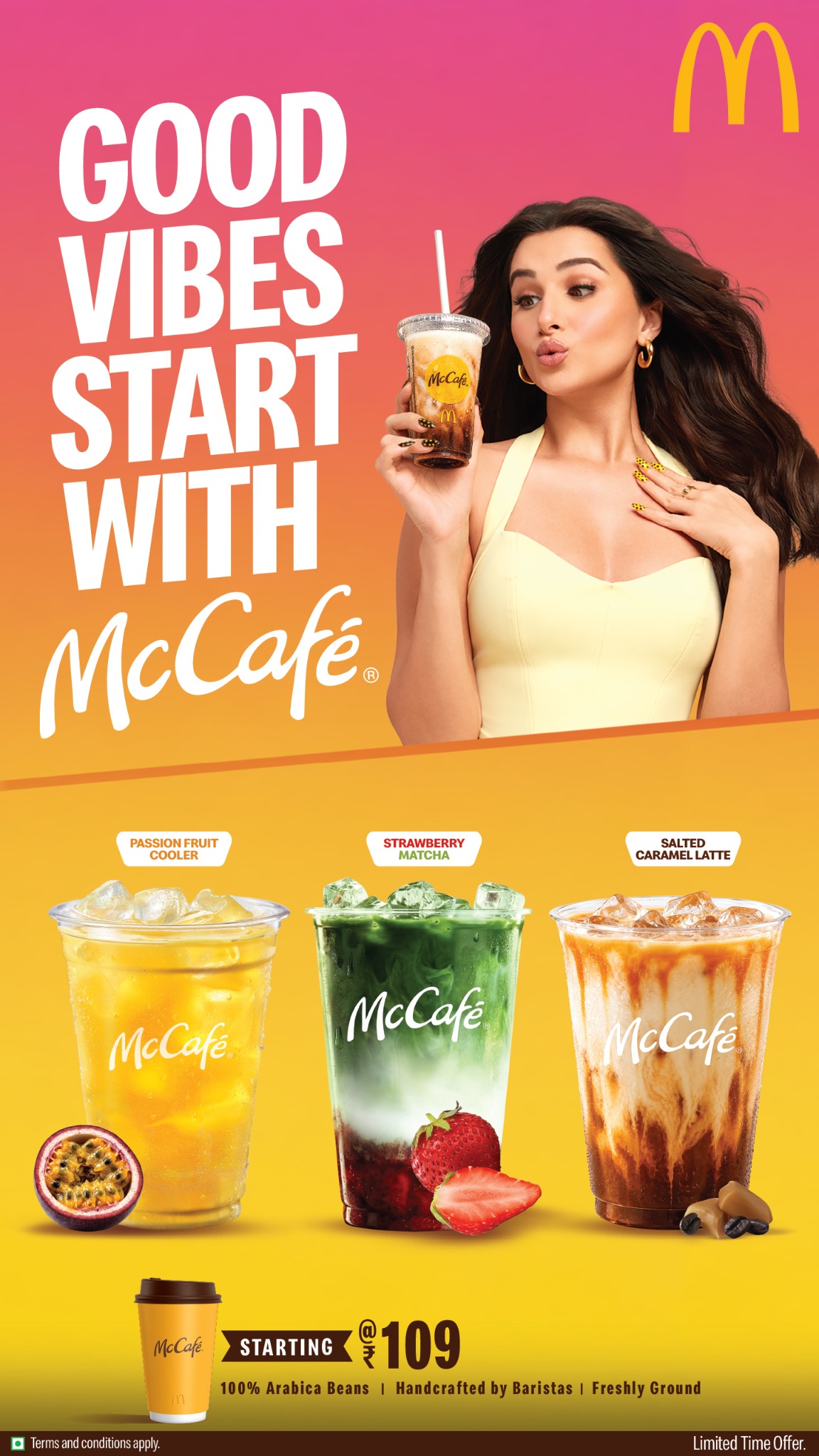 McDonald's India Facebook ad from Aug 11, 2026