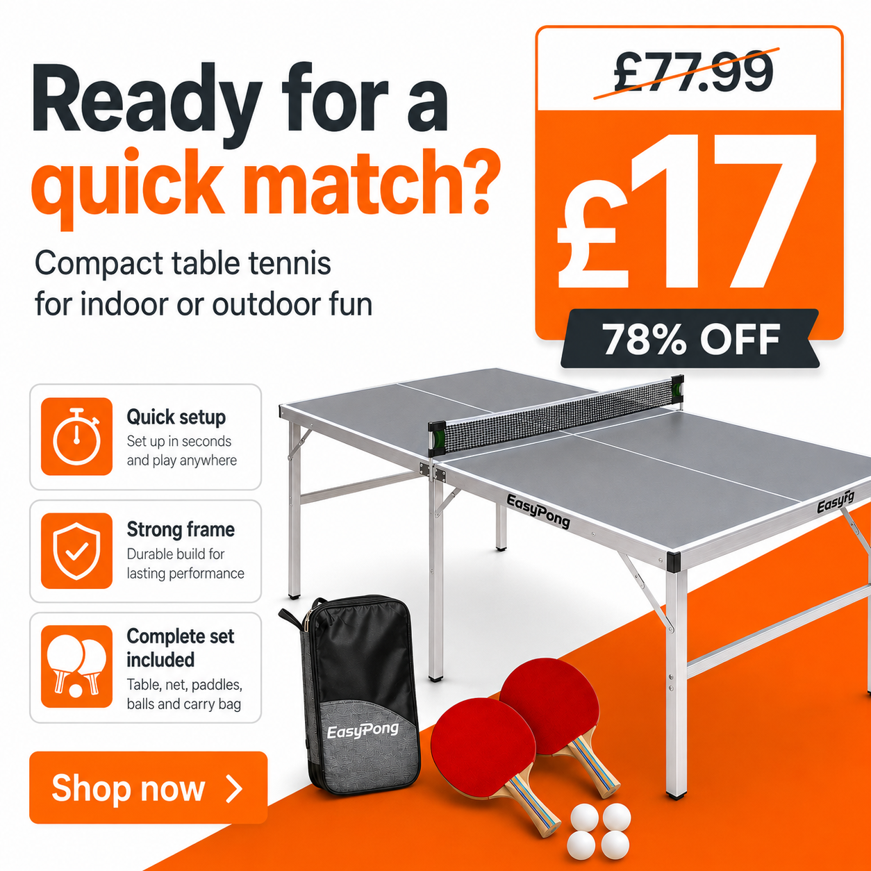 Promo Flash Facebook ad