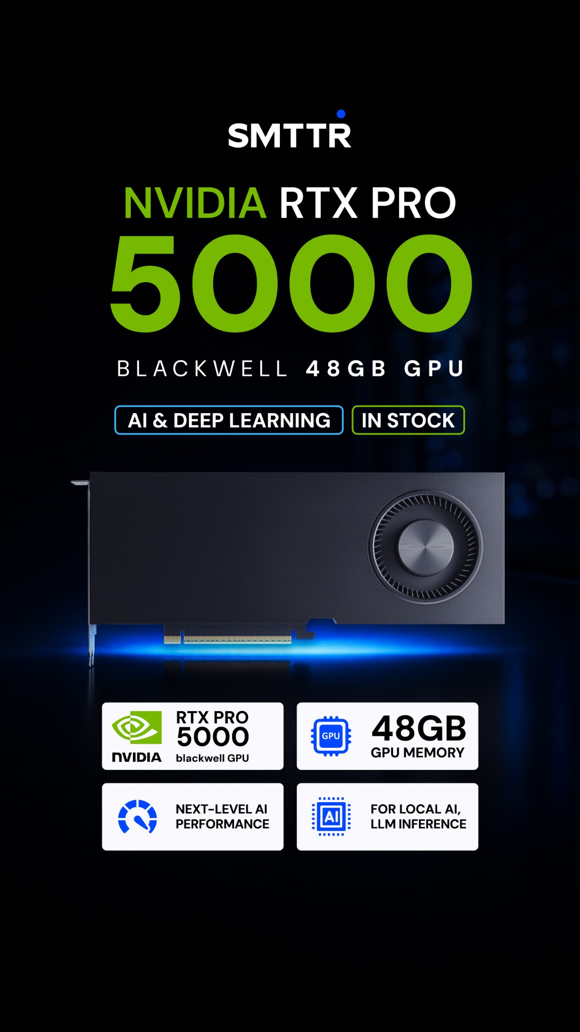 SMTTR - GPU Servers & Workstations Facebook ad from Jul 21, 2026