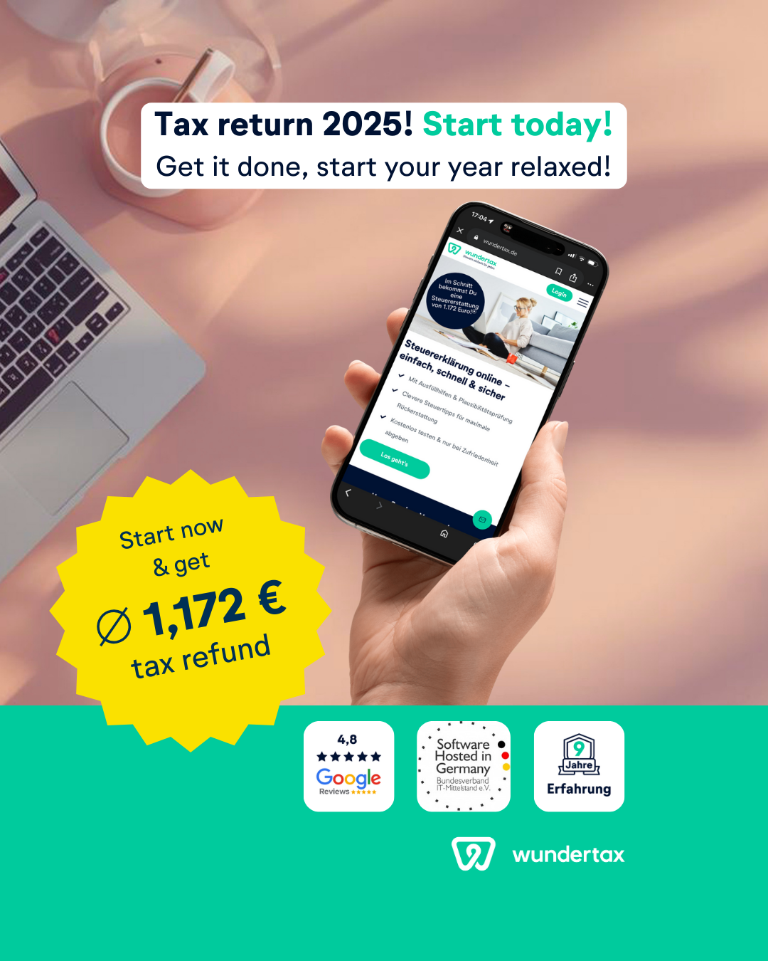 wundertax Facebook ad
