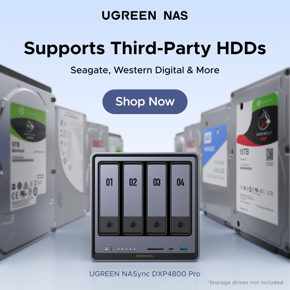 UGREEN NASync Facebook ad