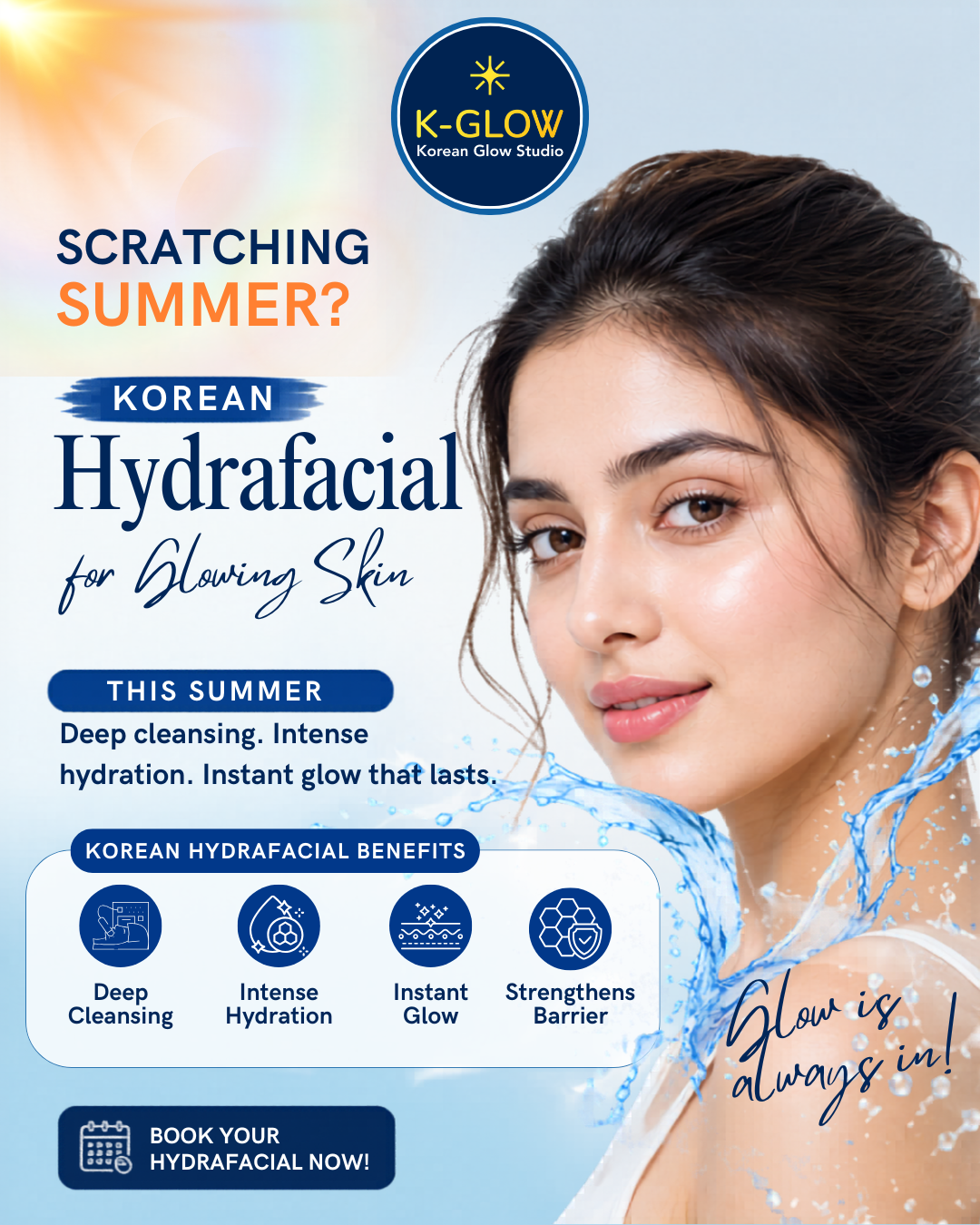 K-Glow Facebook ad
