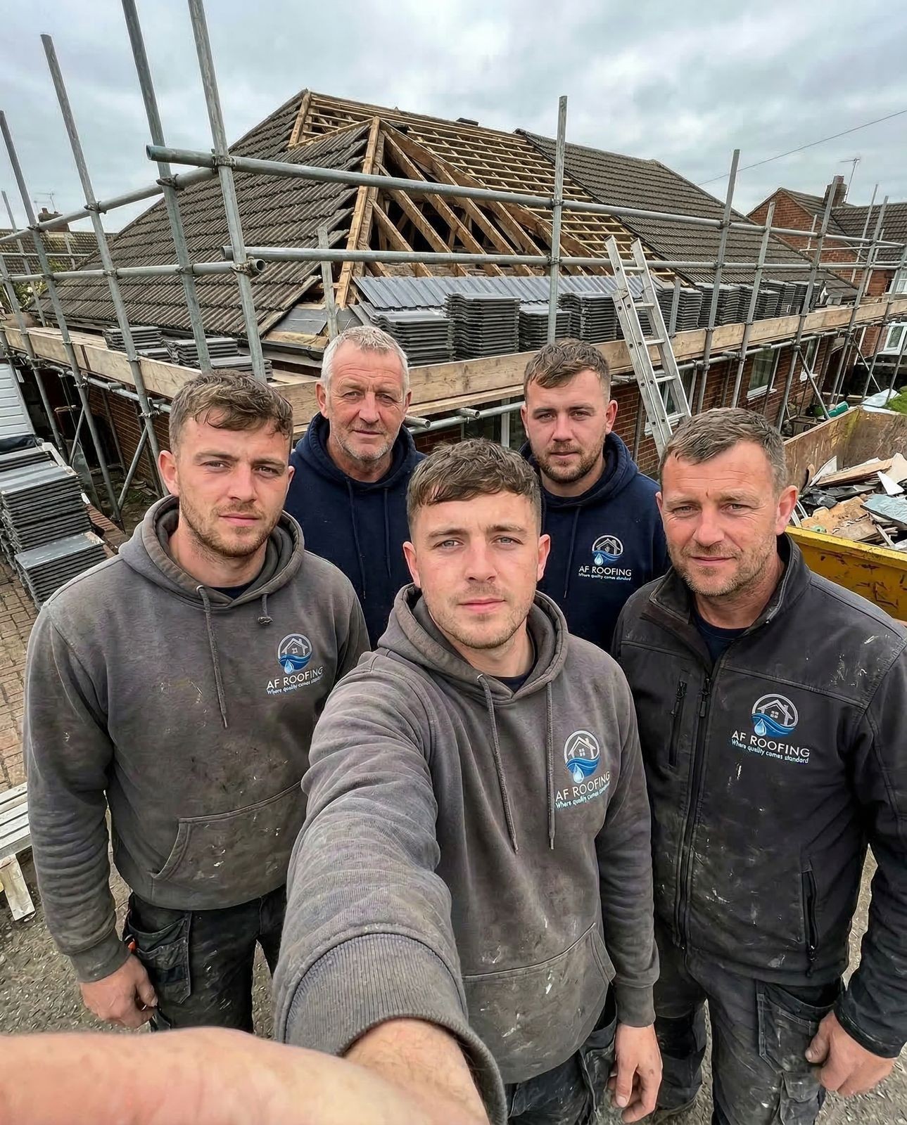 AF Roofing & Roughcast Facebook ad: Worried About Your Roof? Get the Truth