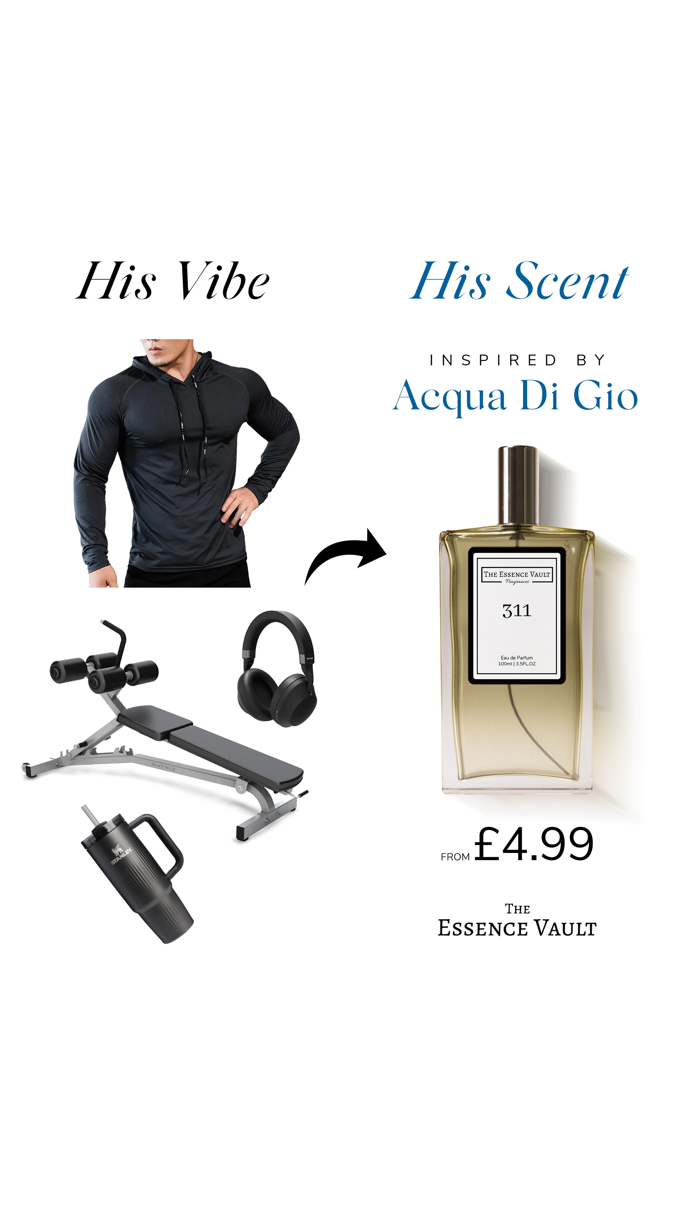 The Essence Vault Facebook ad