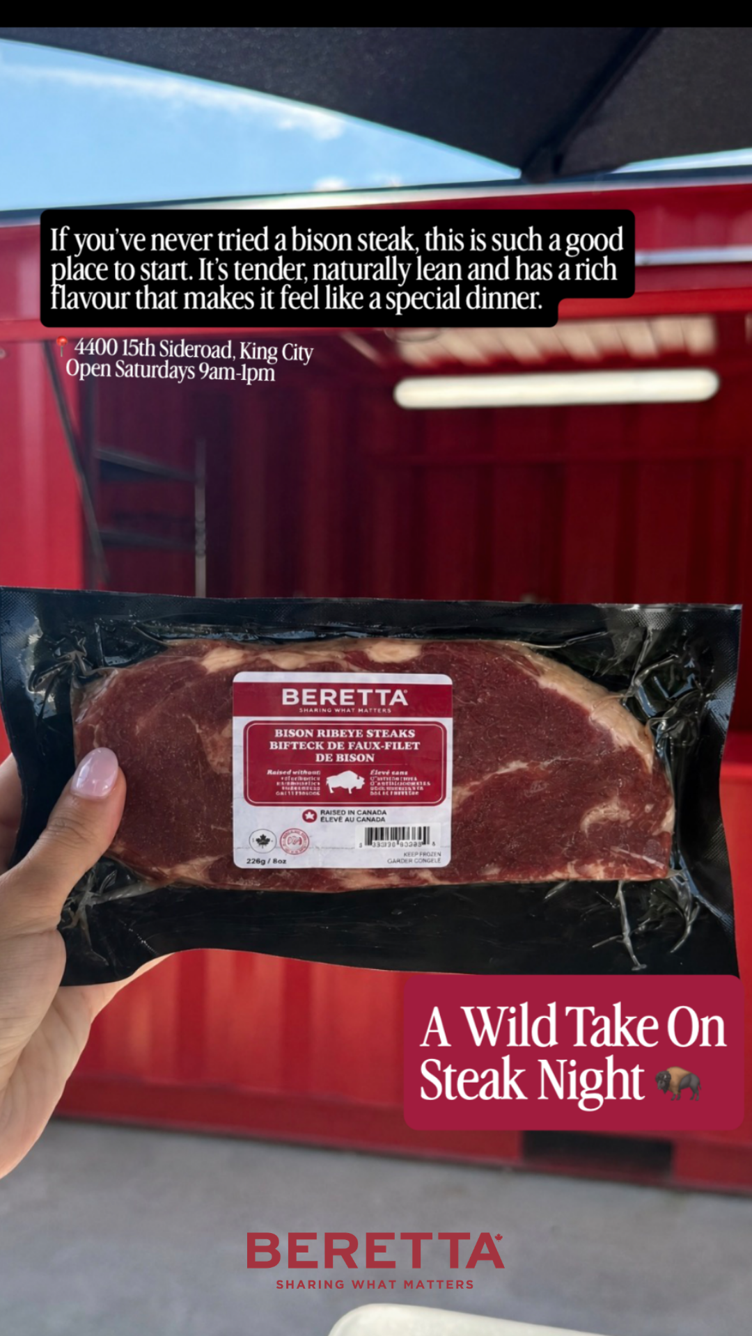 Beretta Farms Facebook ad