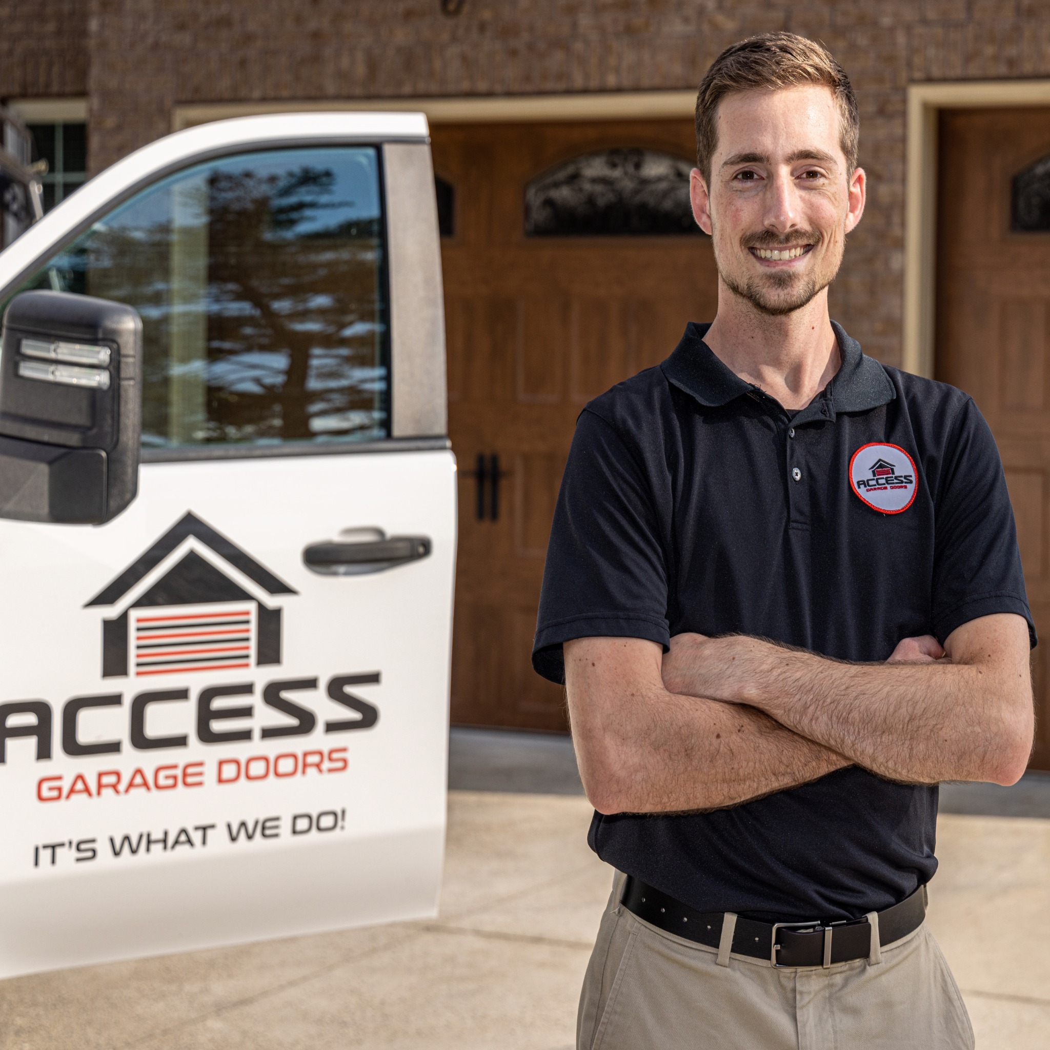 Access Garage Doors-Chattanooga Facebook ad: Access Garage Doors has everything you need-products in…