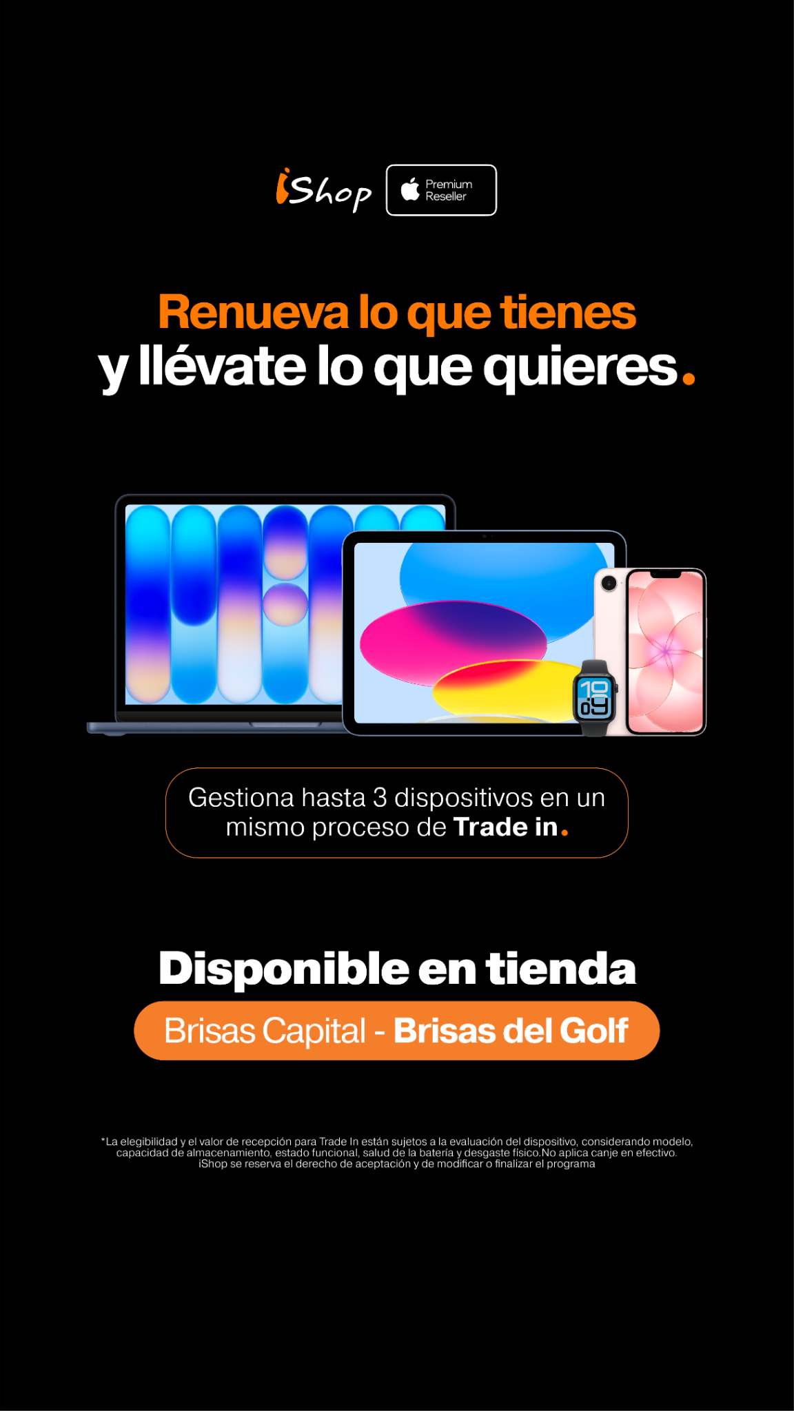 iShop Panamá Facebook ad from Mar 13, 2026