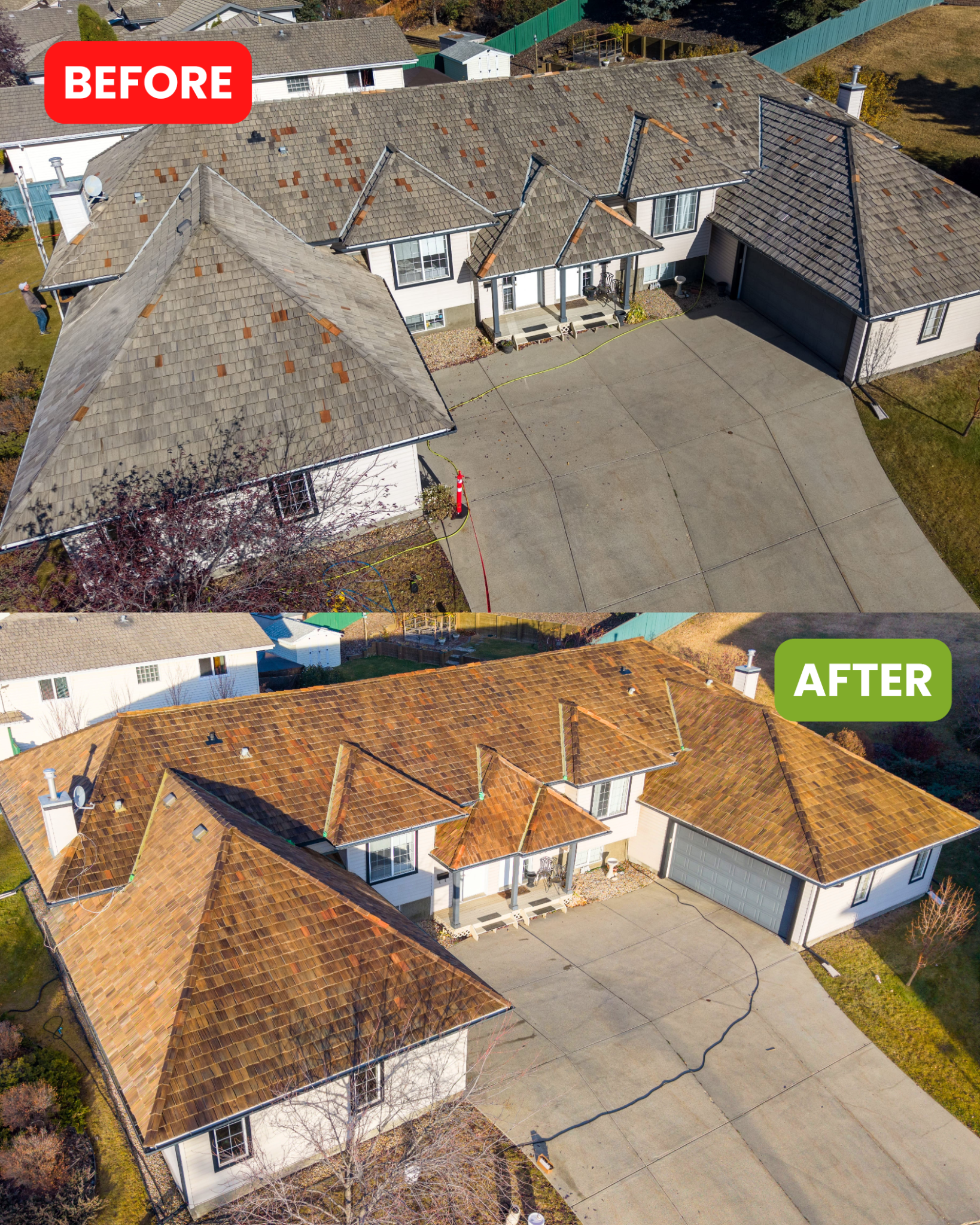 Albert Cedar Roof Restoration Facebook ad