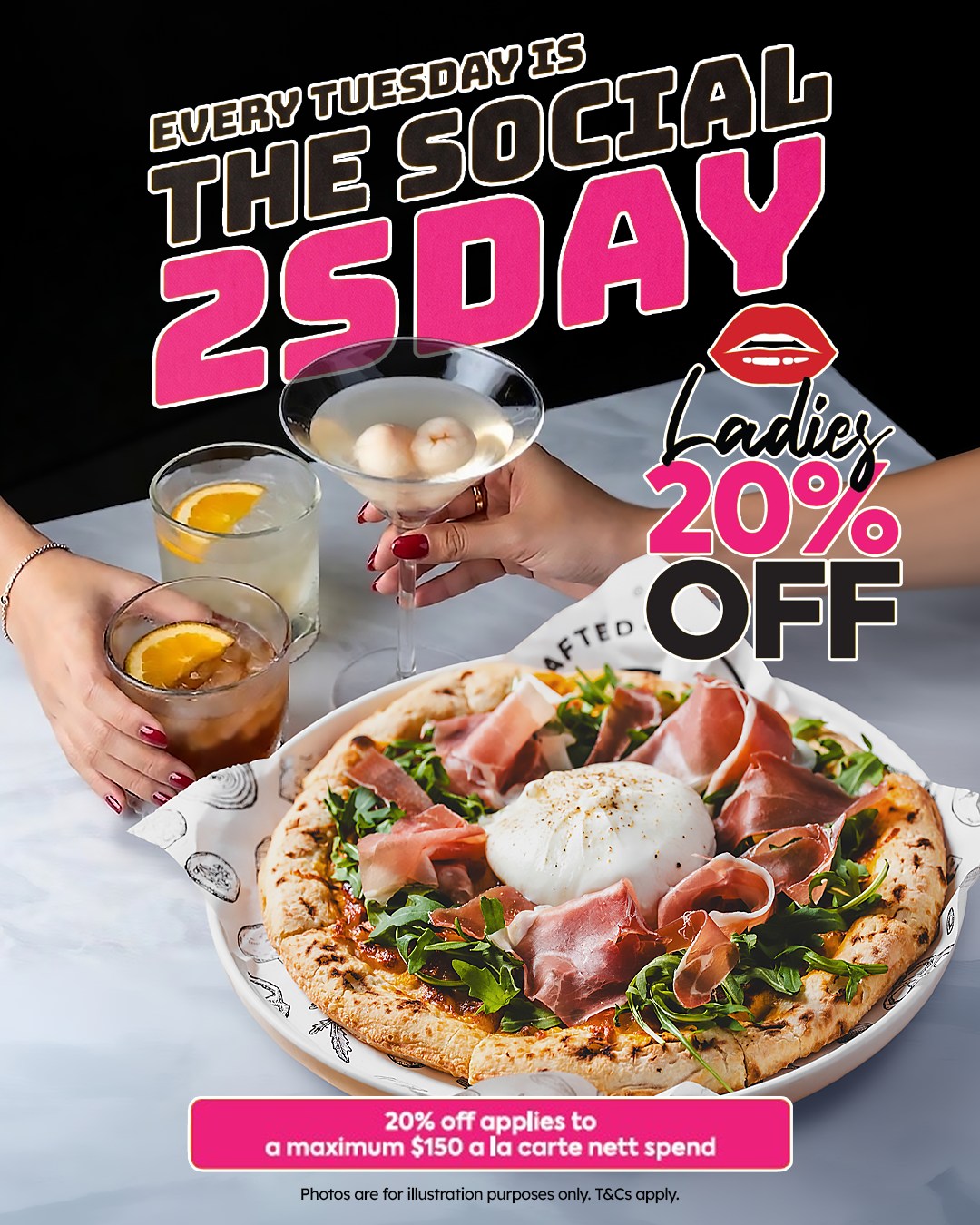 Collin's Grille Facebook ad
