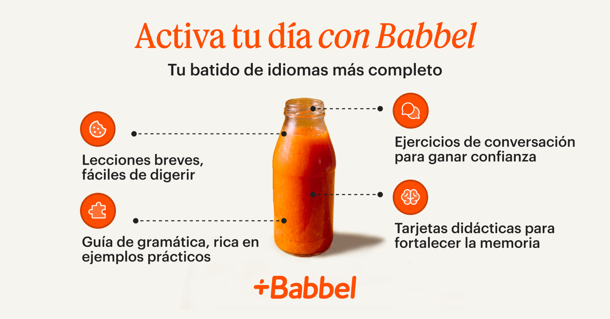 Babbel Facebook ad