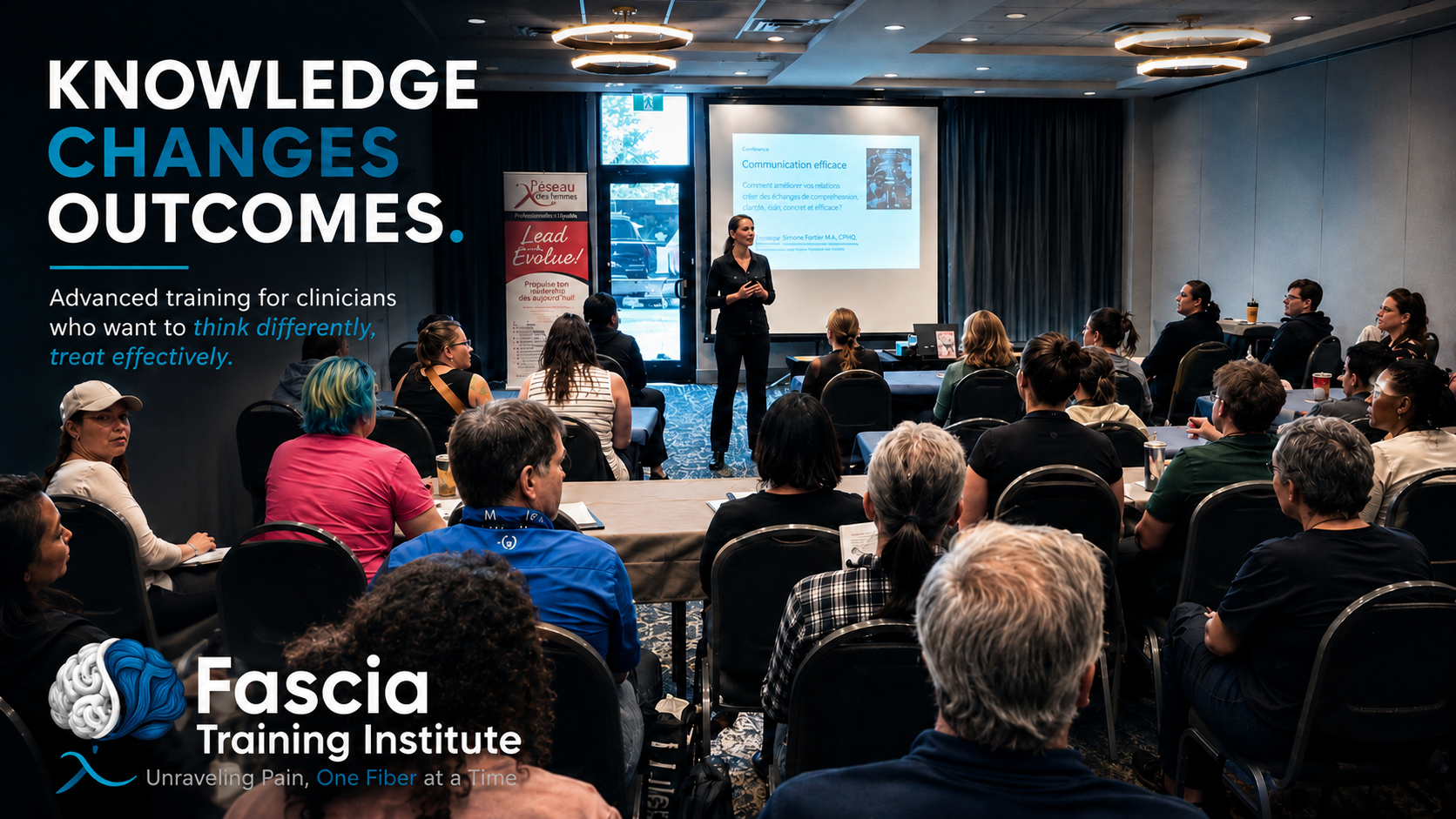 Fascia Training Institute Facebook ad: Clinical research and education at the intersection of…
