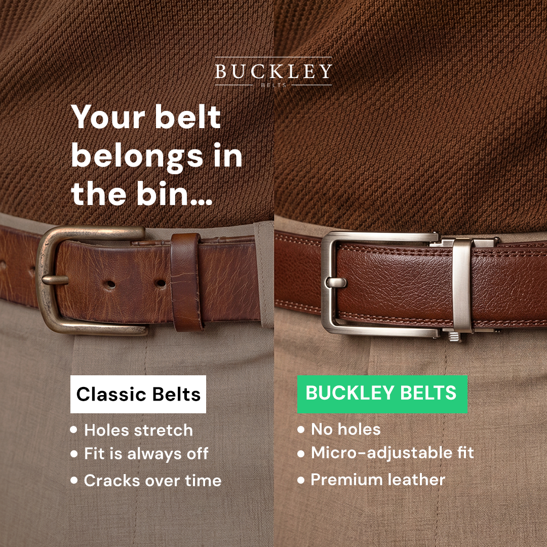 Buckley Belts Facebook ad