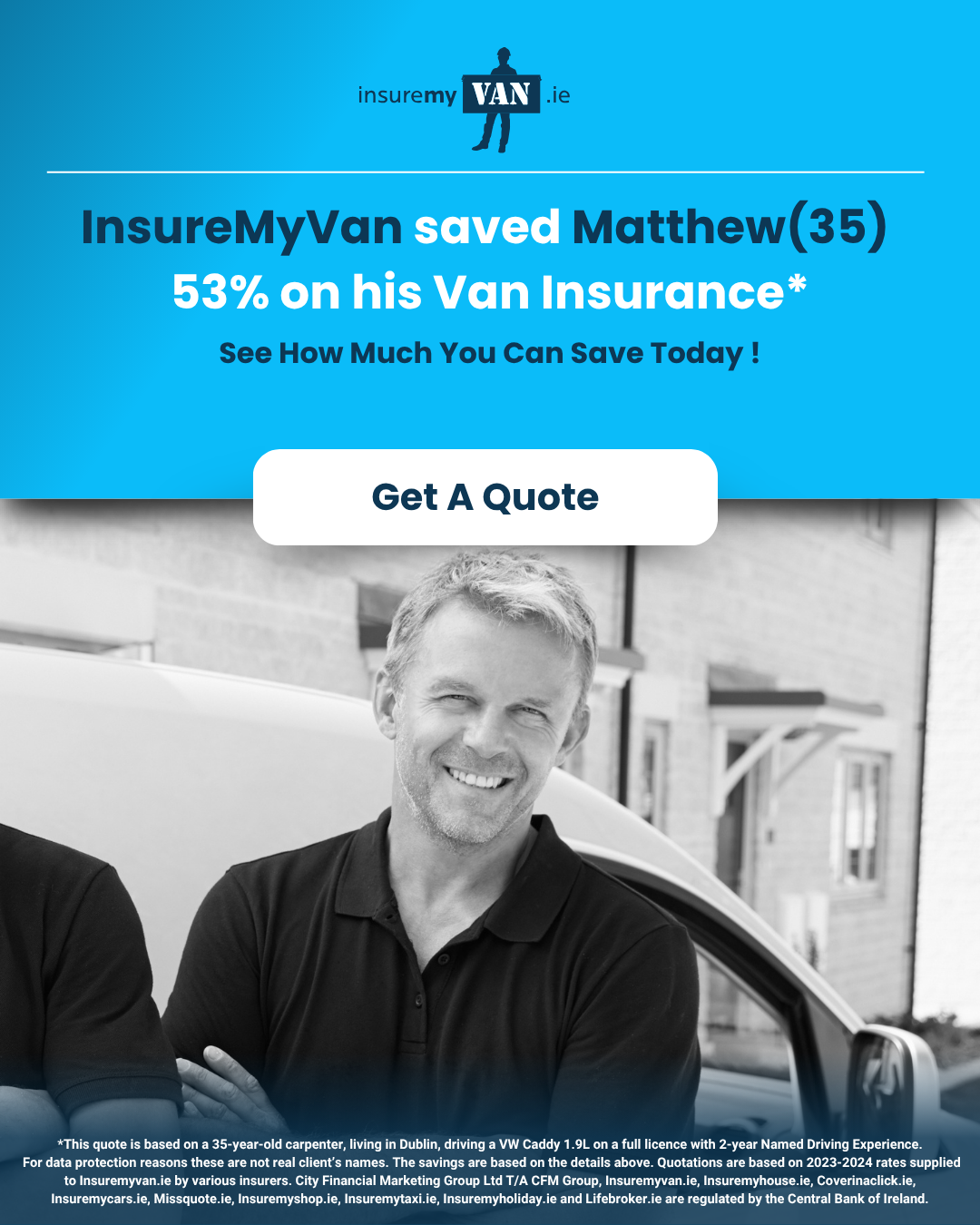 Insuremyvan.ie Facebook ad