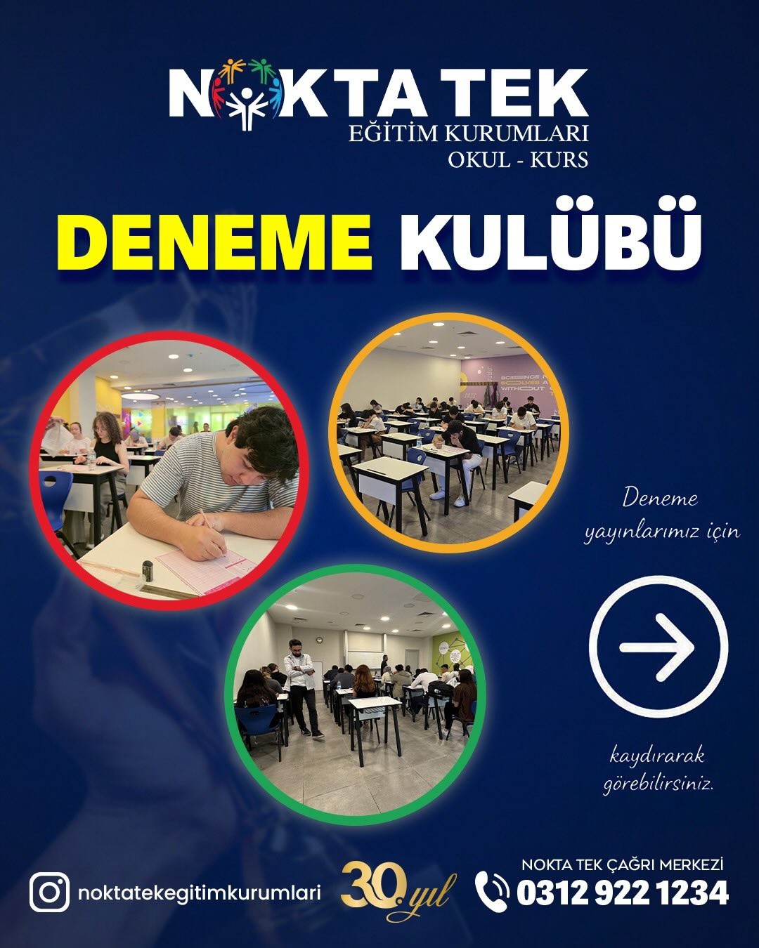Nokta Tek Eğitim Kurumları Facebook ad: Başarıya Giden Yol Bol Pratikten Geçer!