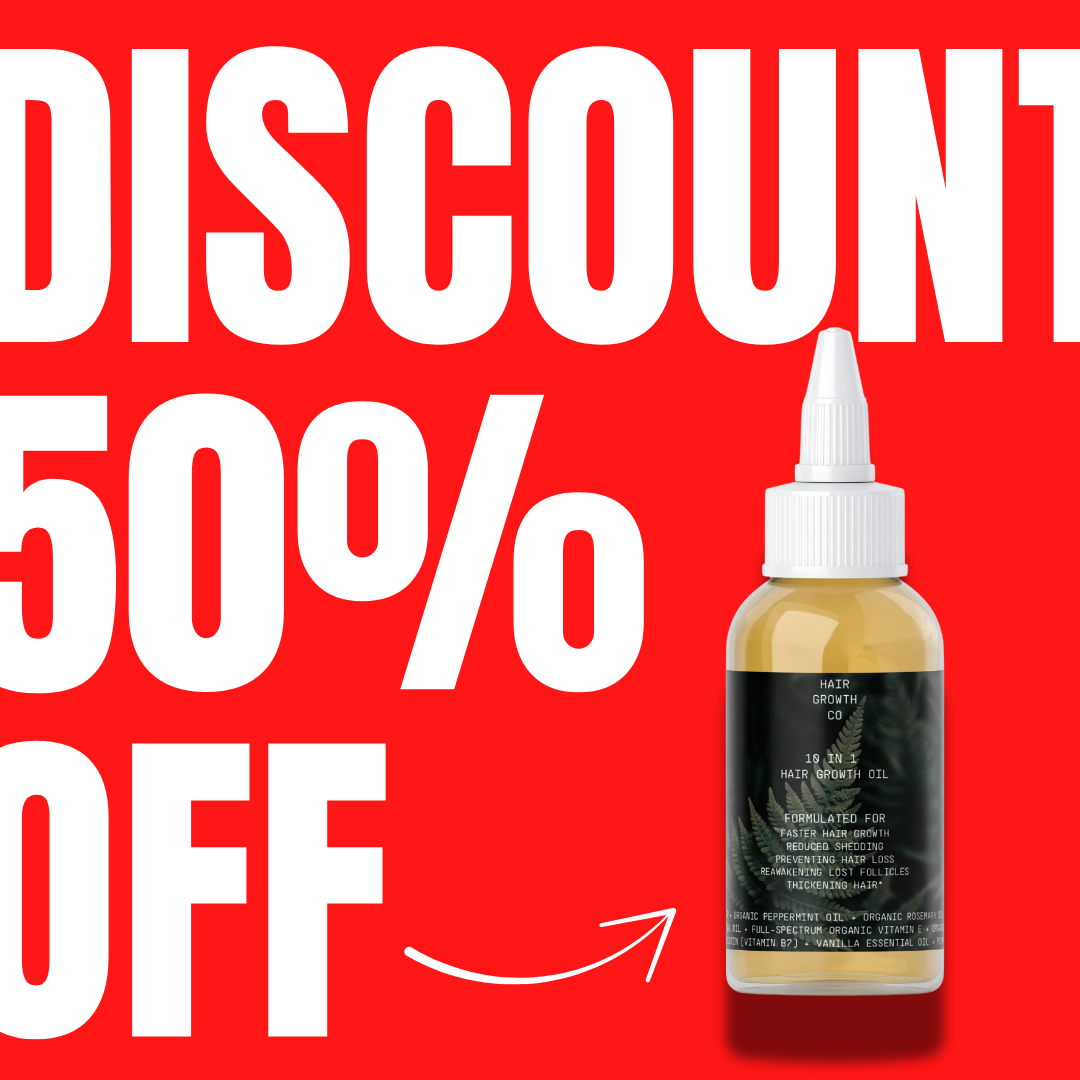 Hair Growth Company Facebook ad: Got Hair Growth Goals?