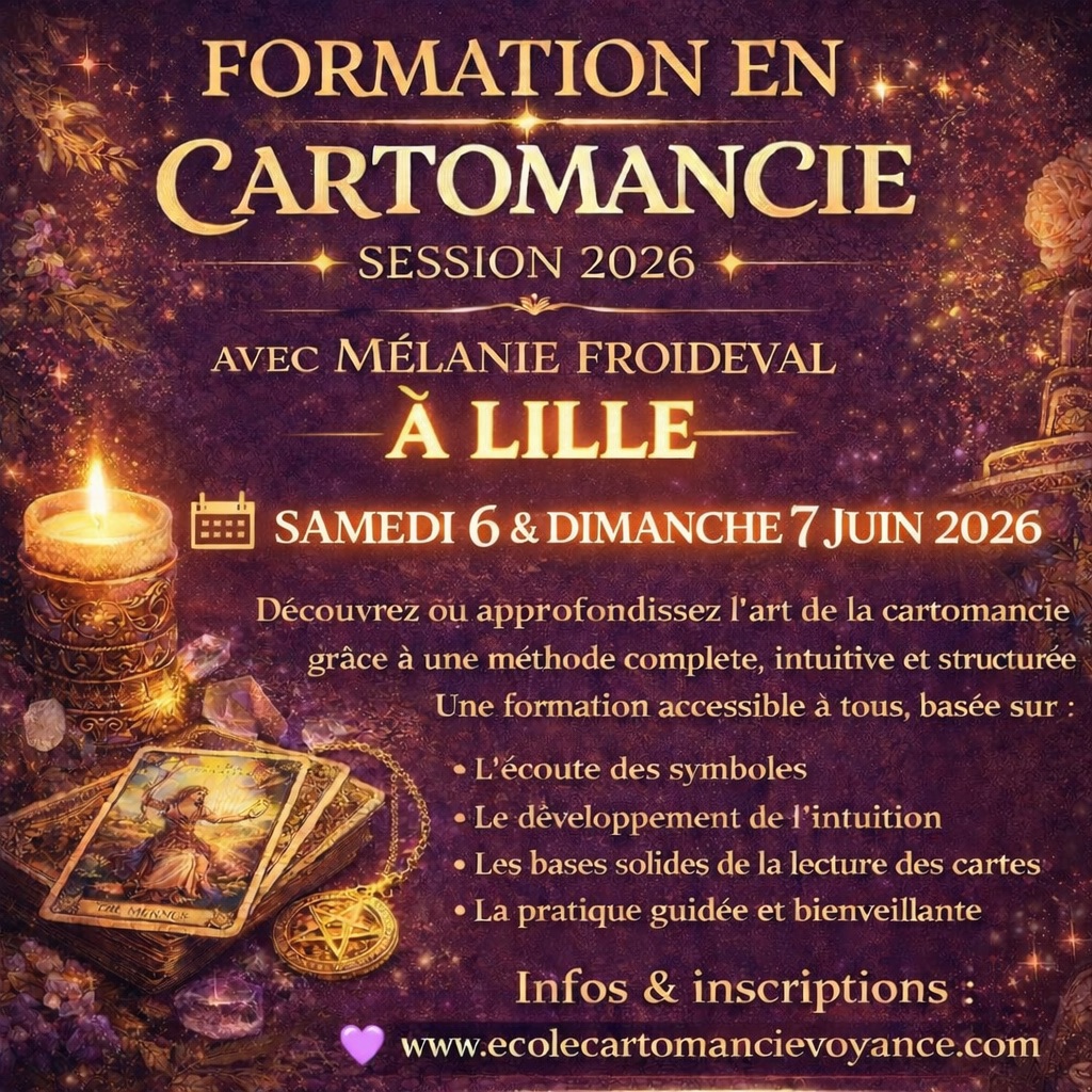 École de cartomancie et voyance Facebook ad: Ecole de cartomancie
