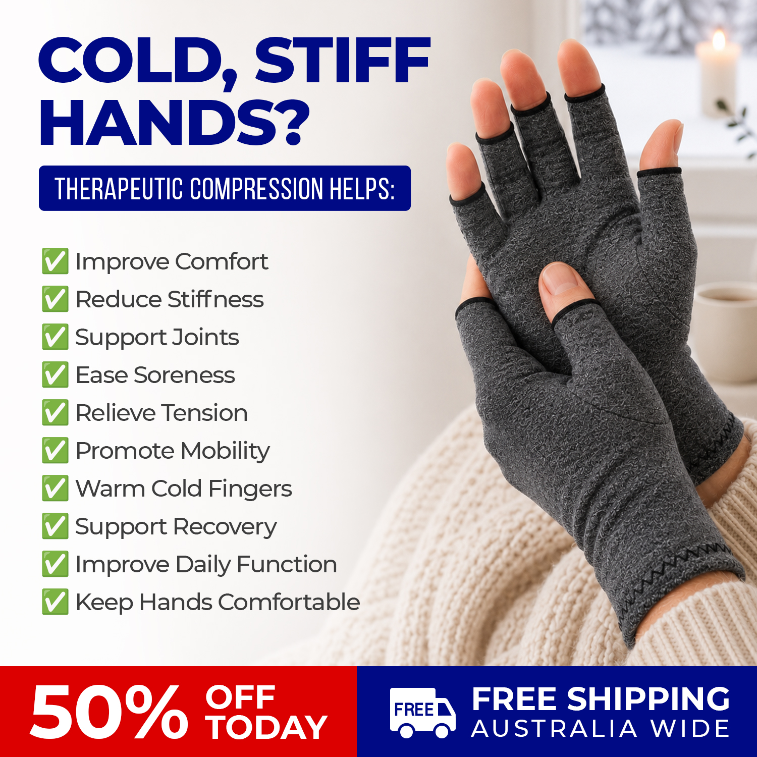 Pain Relief Australia Facebook ad