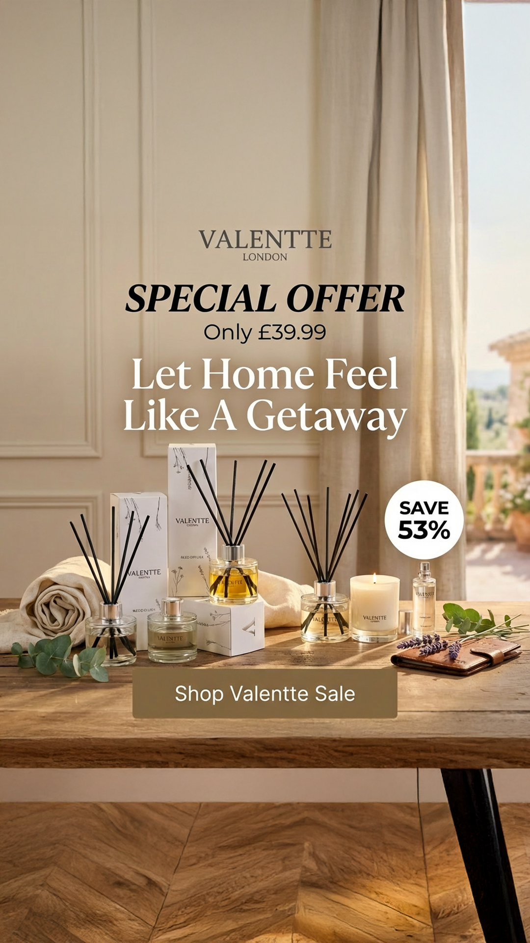 Valentte Facebook ad