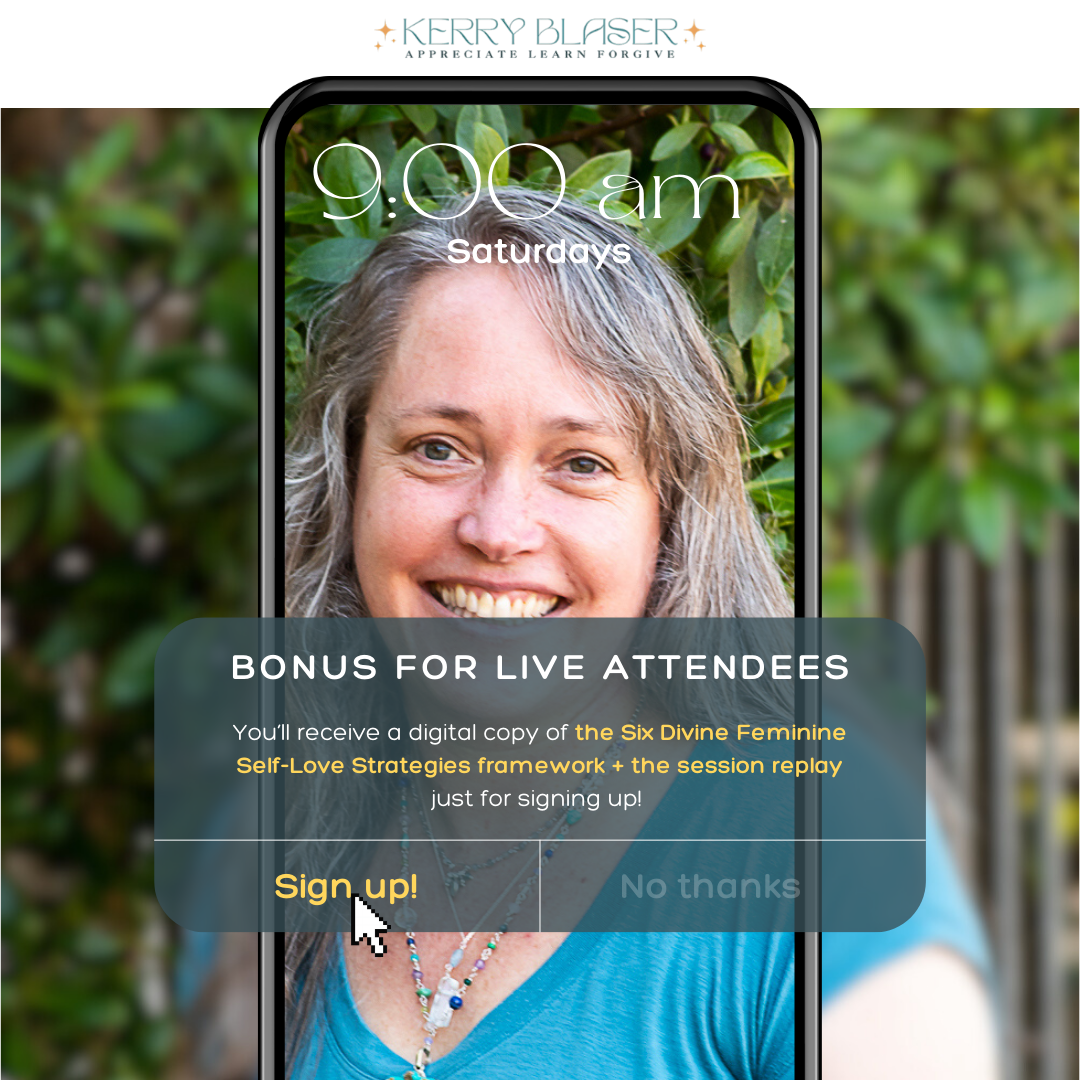 Kerry Blaser Facebook ad: DIY Trauma Healing for High Performers