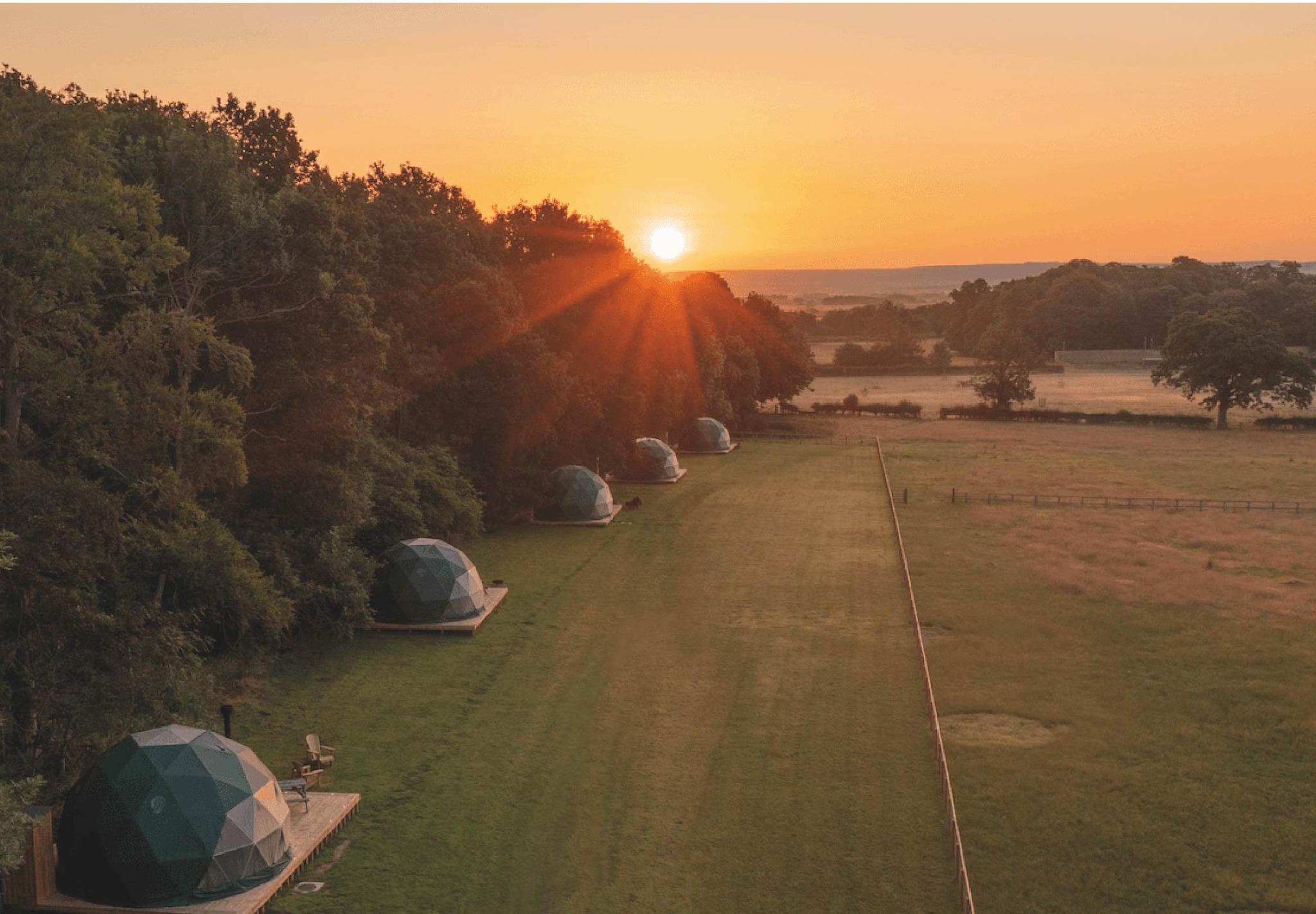 Camp Kátur Glamping Facebook ad: The perfect space to help you and your…