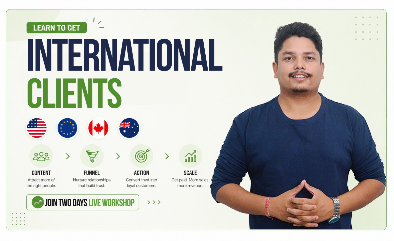 Devvrat Singh Facebook ad: I Built a International Agency from India as a 12th‑Pass…