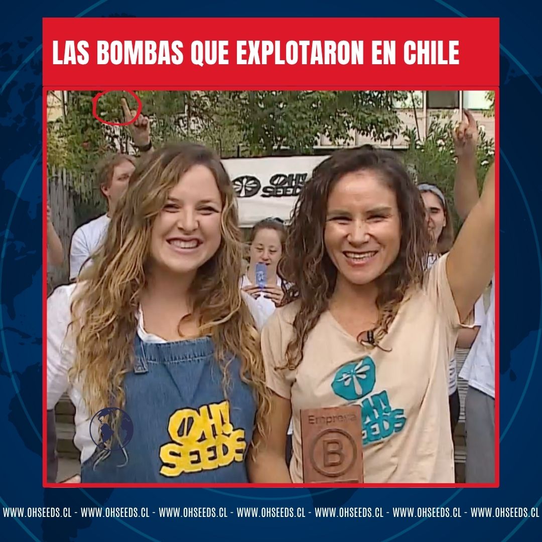 Oh Seeds Facebook ad: No todas las bombas hacen daño.