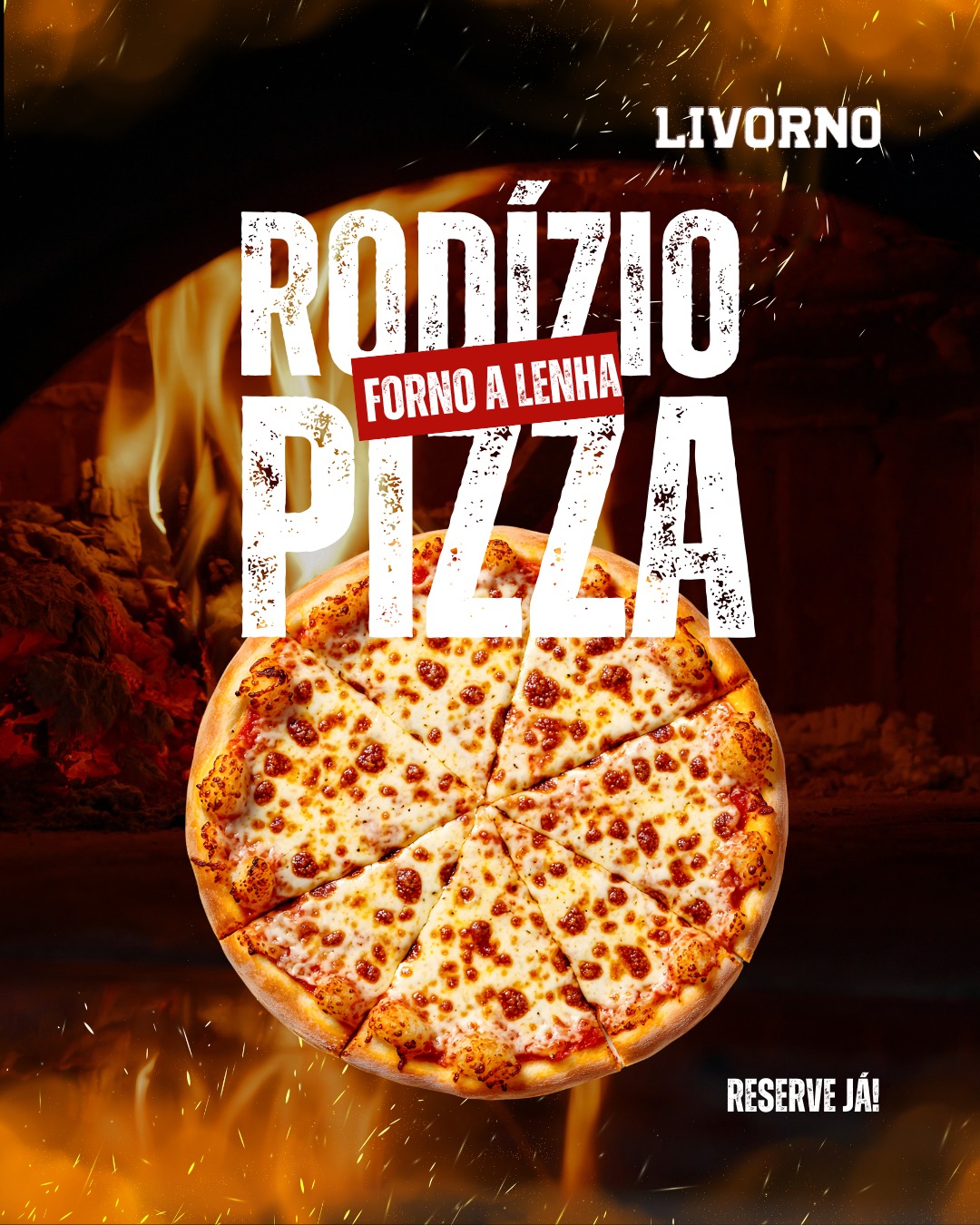 Restaurante Livorno Facebook ad: O verdadeiro sabor da tradição está no forno…