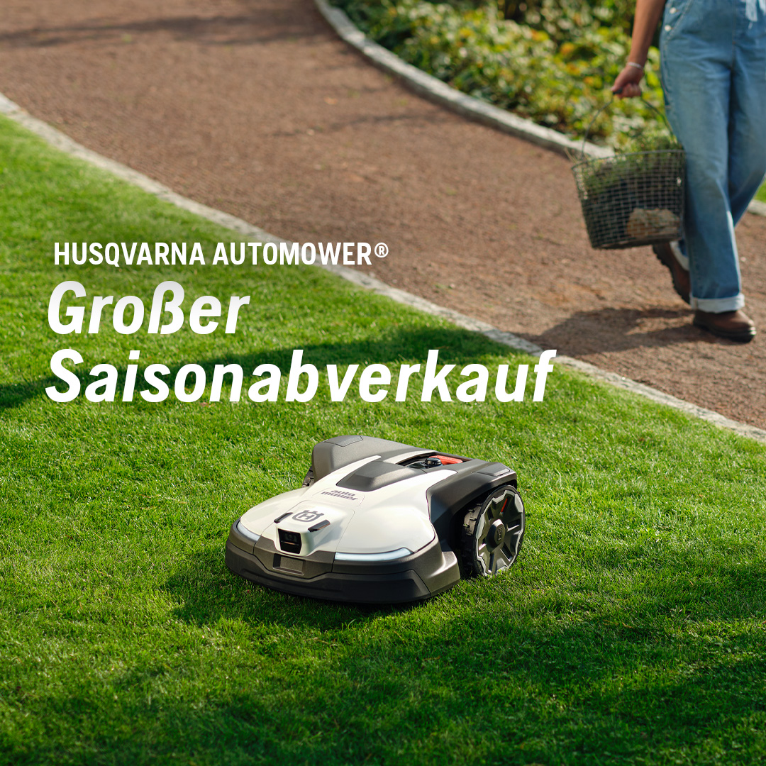 Husqvarna Facebook ad: Großer Saisonabverkauf