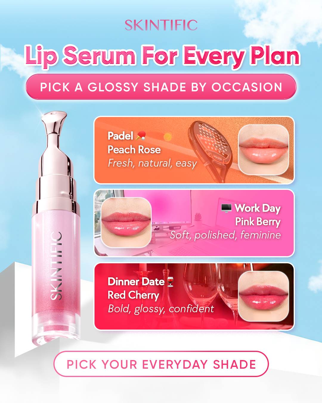SkintificShop Facebook ad