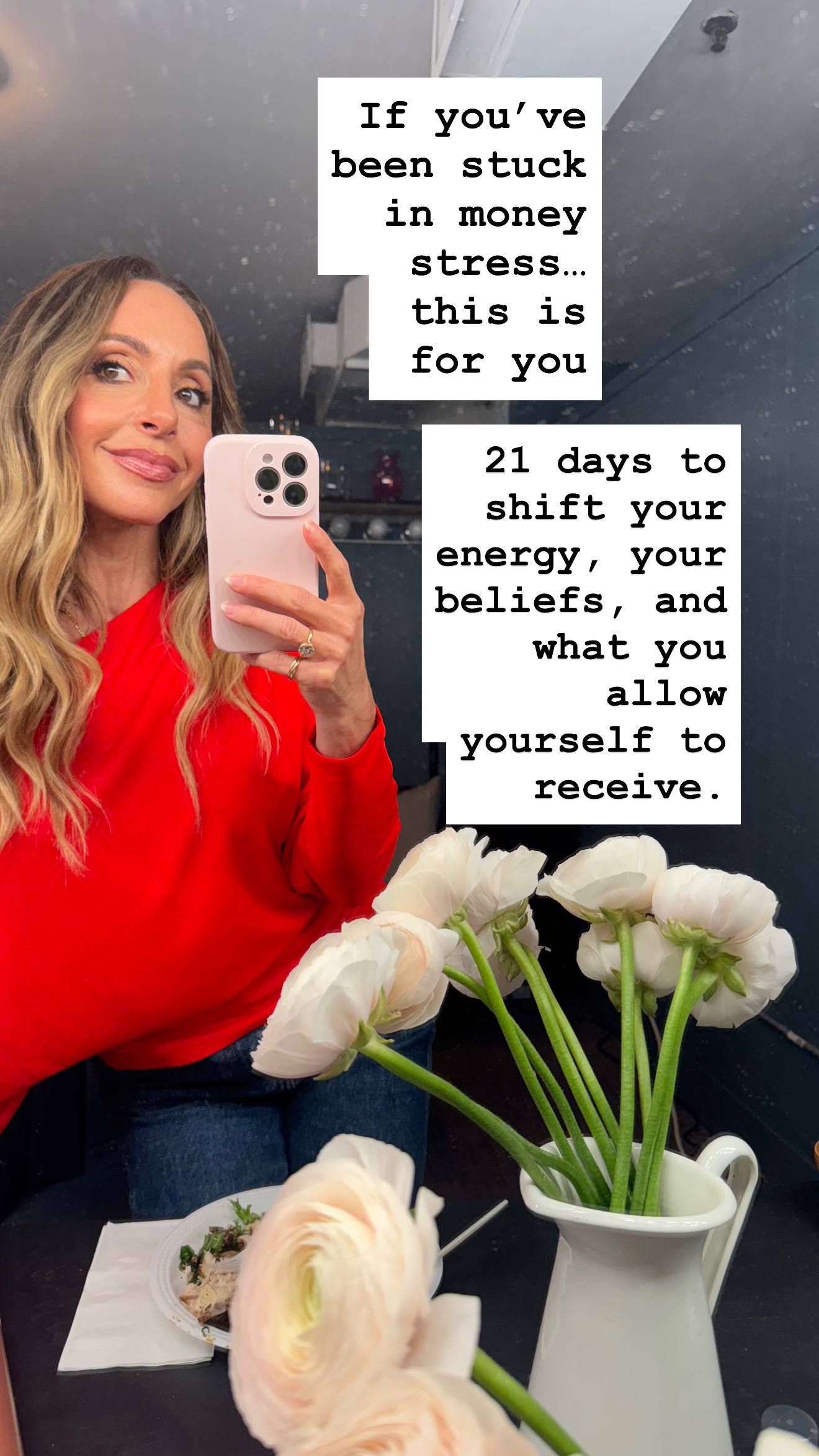 Gabby Bernstein Facebook ad: Join the Abundance Challenge