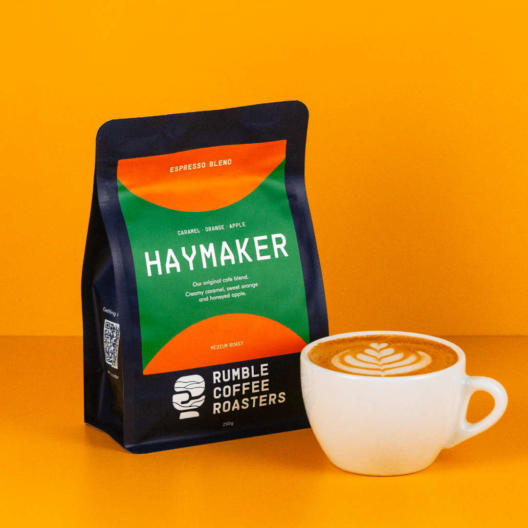 Rumble Coffee Roasters Facebook ad