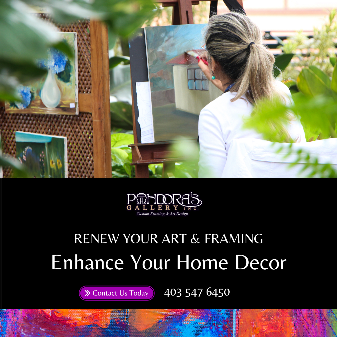 Pandora's Gallery Inc. Facebook ad: Struggling to find the perfect way to showcase…