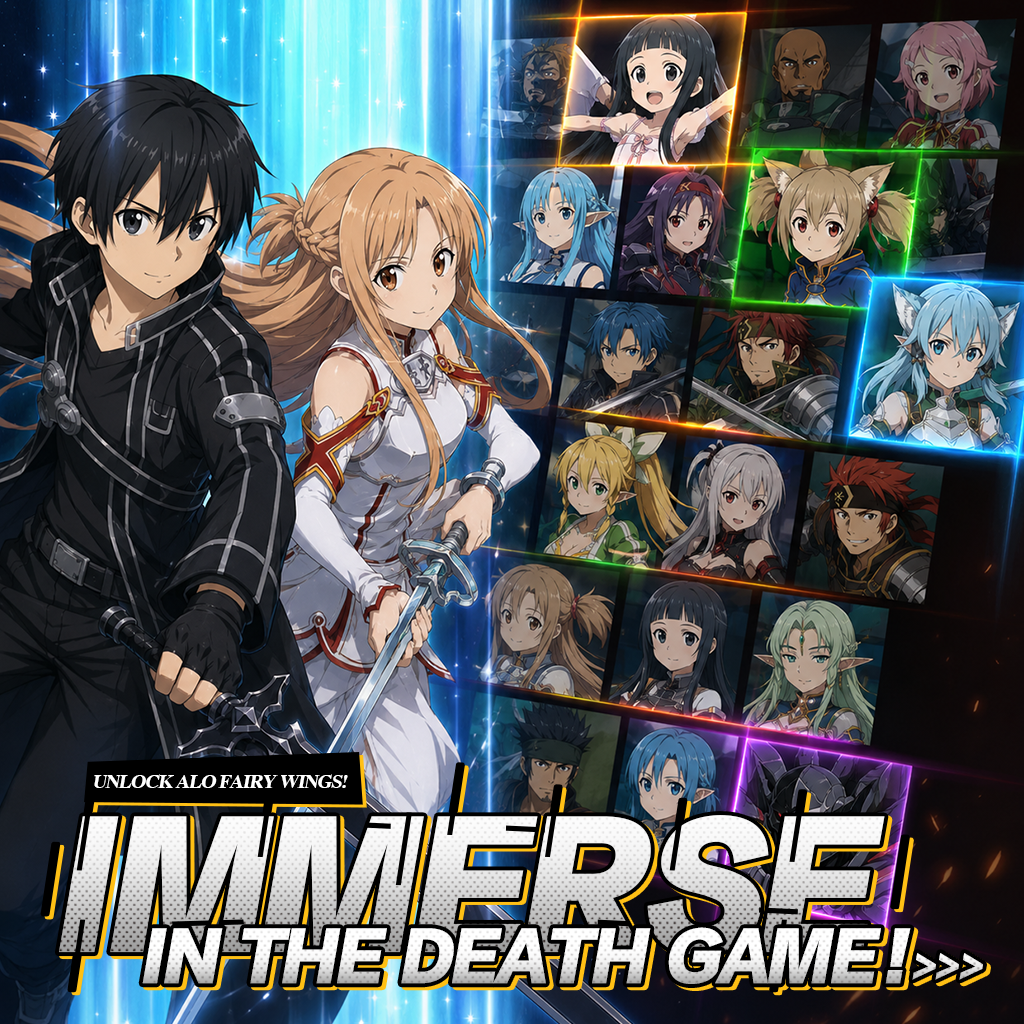 Black Swordsman Dual Blades Facebook ad: The ultimate fun SAO idle RPG