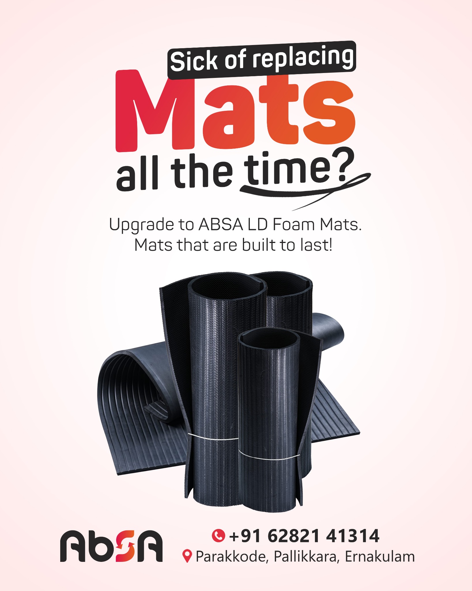 ABSA Enterprises Facebook ad: GYM Mat
