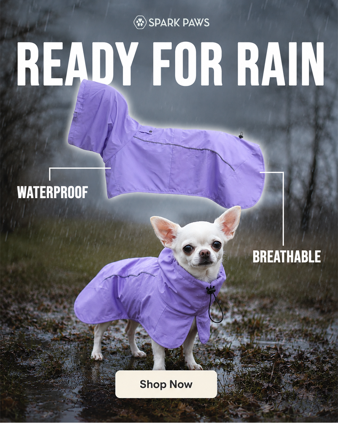 Spark Paws Facebook ad