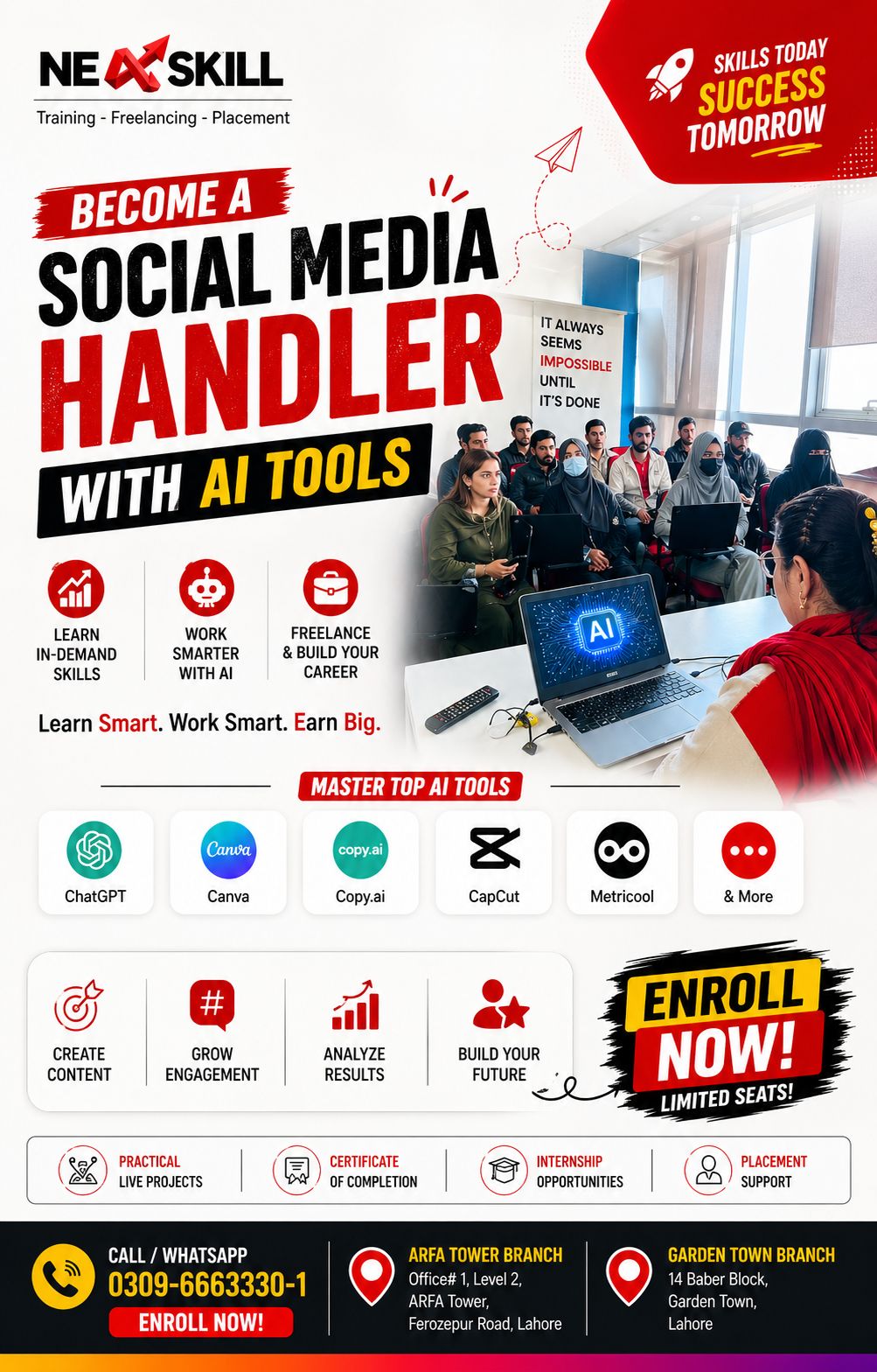 OZI Trainings Facebook ad