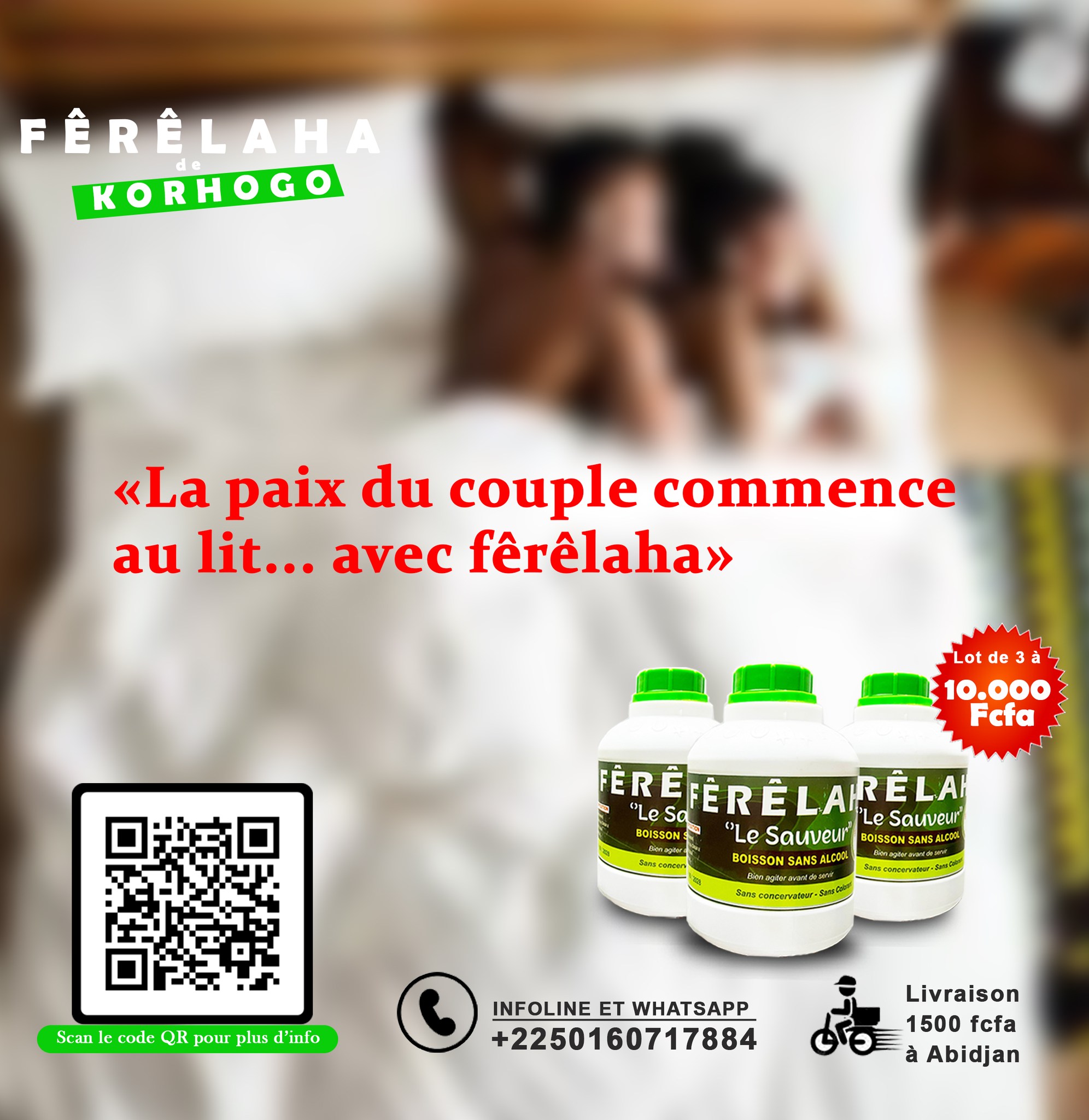 Ferelah Facebook ad: AVIS AUX HOMMES