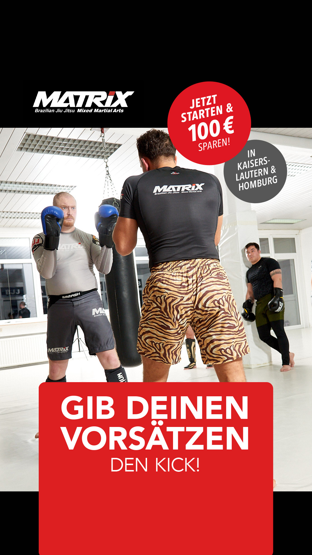 Matrix Jiu Jitsu Facebook ad