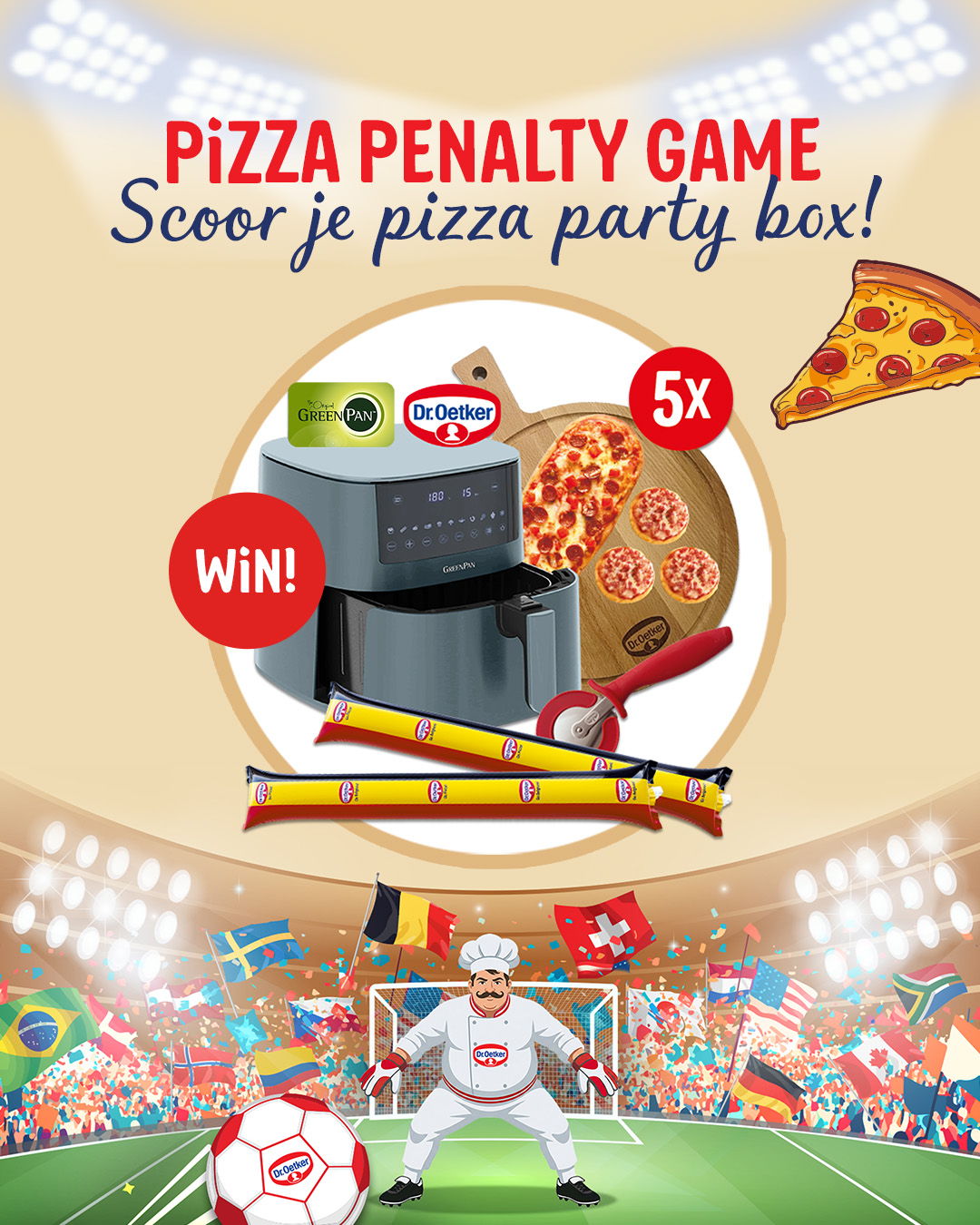 Dr. Oetker Pizza Belgium Facebook ad from Jun 9, 2026