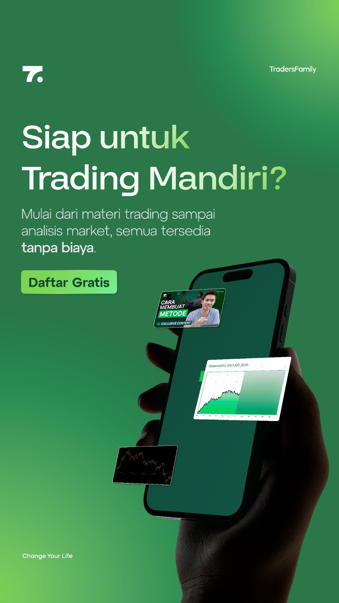 Traders Family Facebook ad