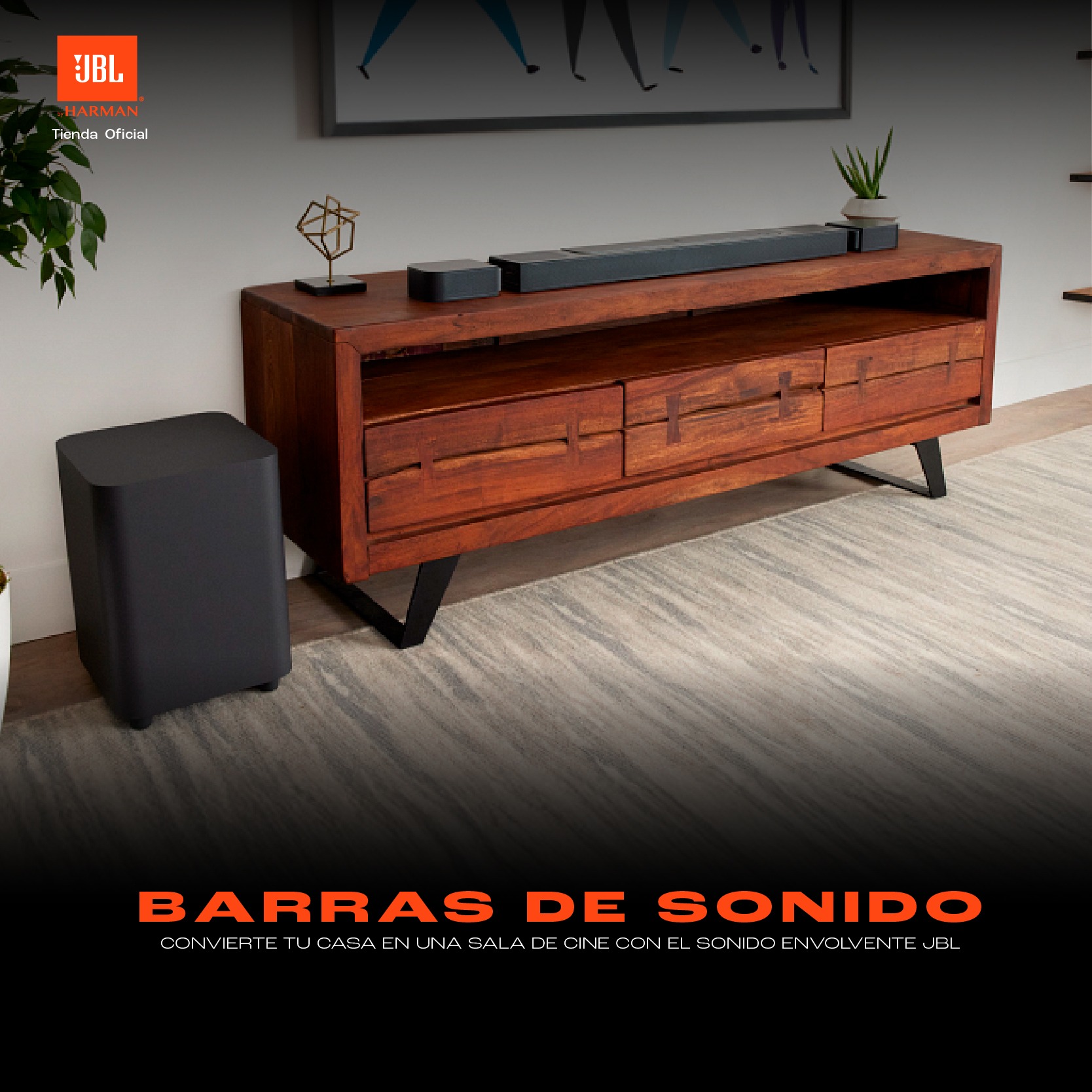 JBL Colombia Facebook ad: Barras de sonido
