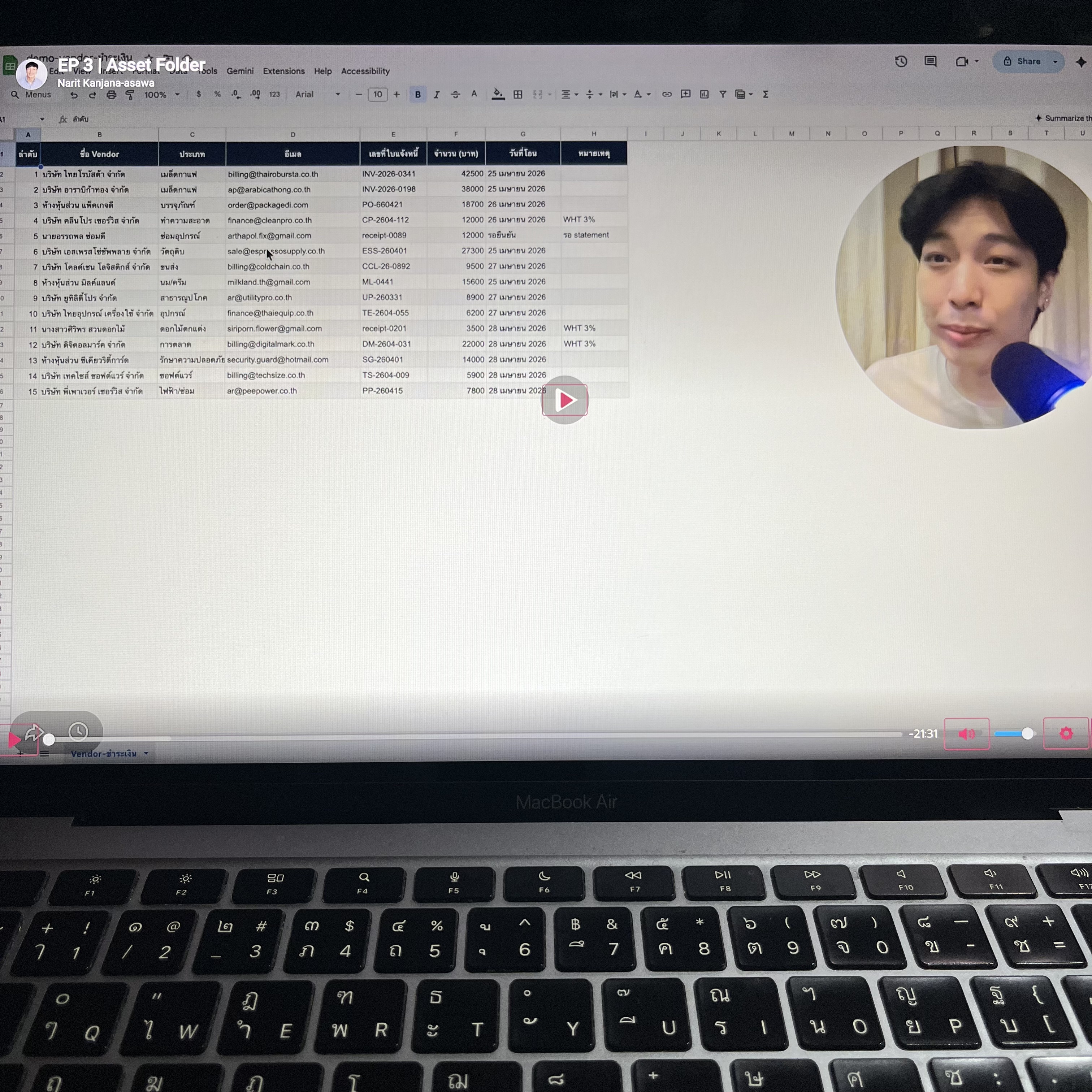 Narit Learning Facebook ad